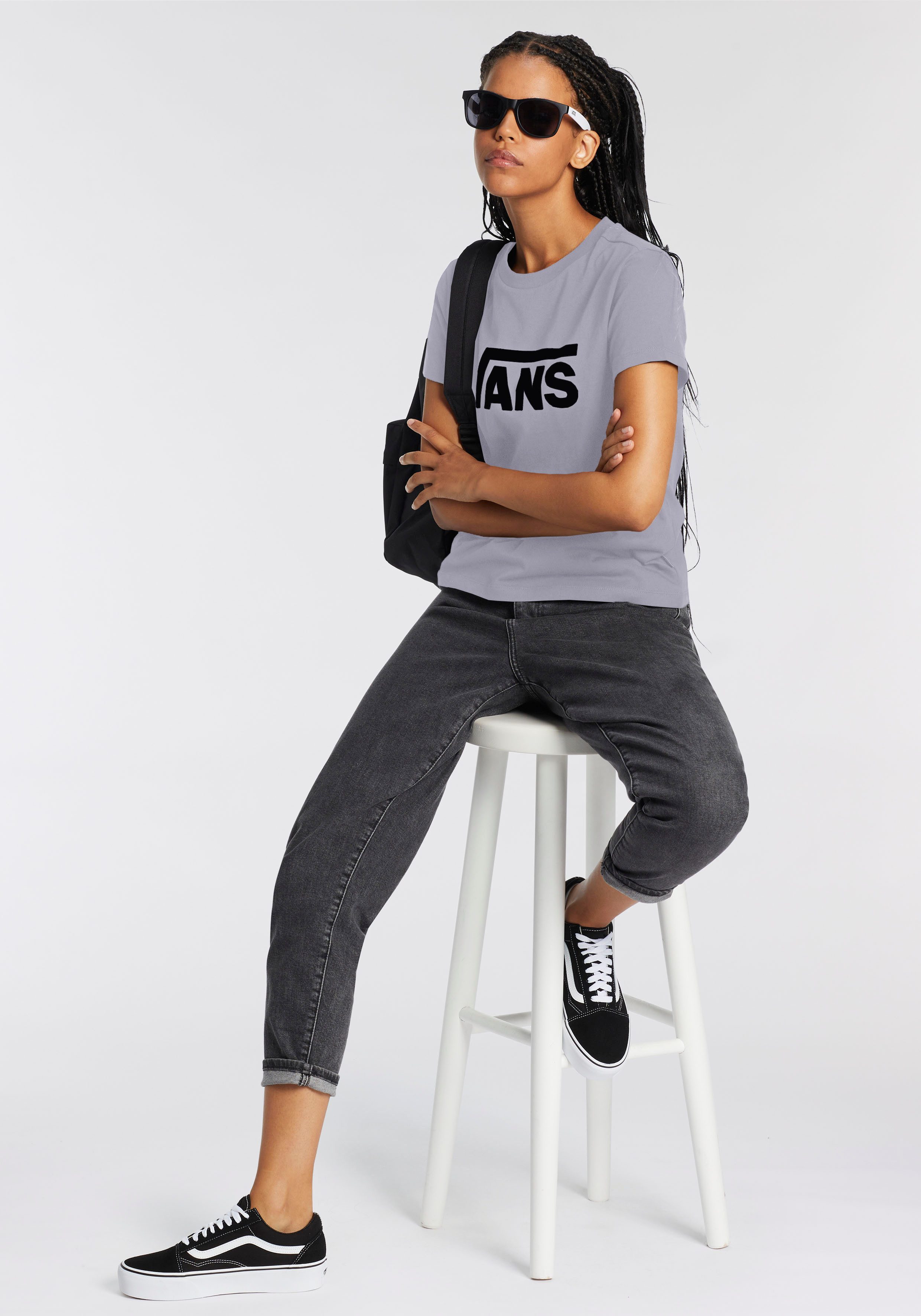 Vans T-shirt FLYING V CREW TEE (1-delig)