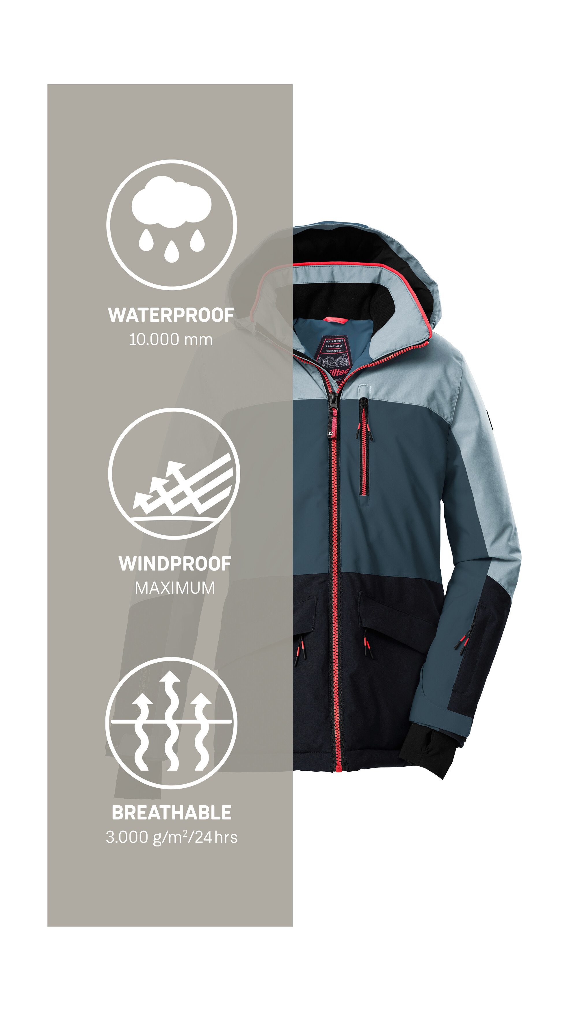 Killtec Ski-jack KSW 208 GRLS SKI JCKT