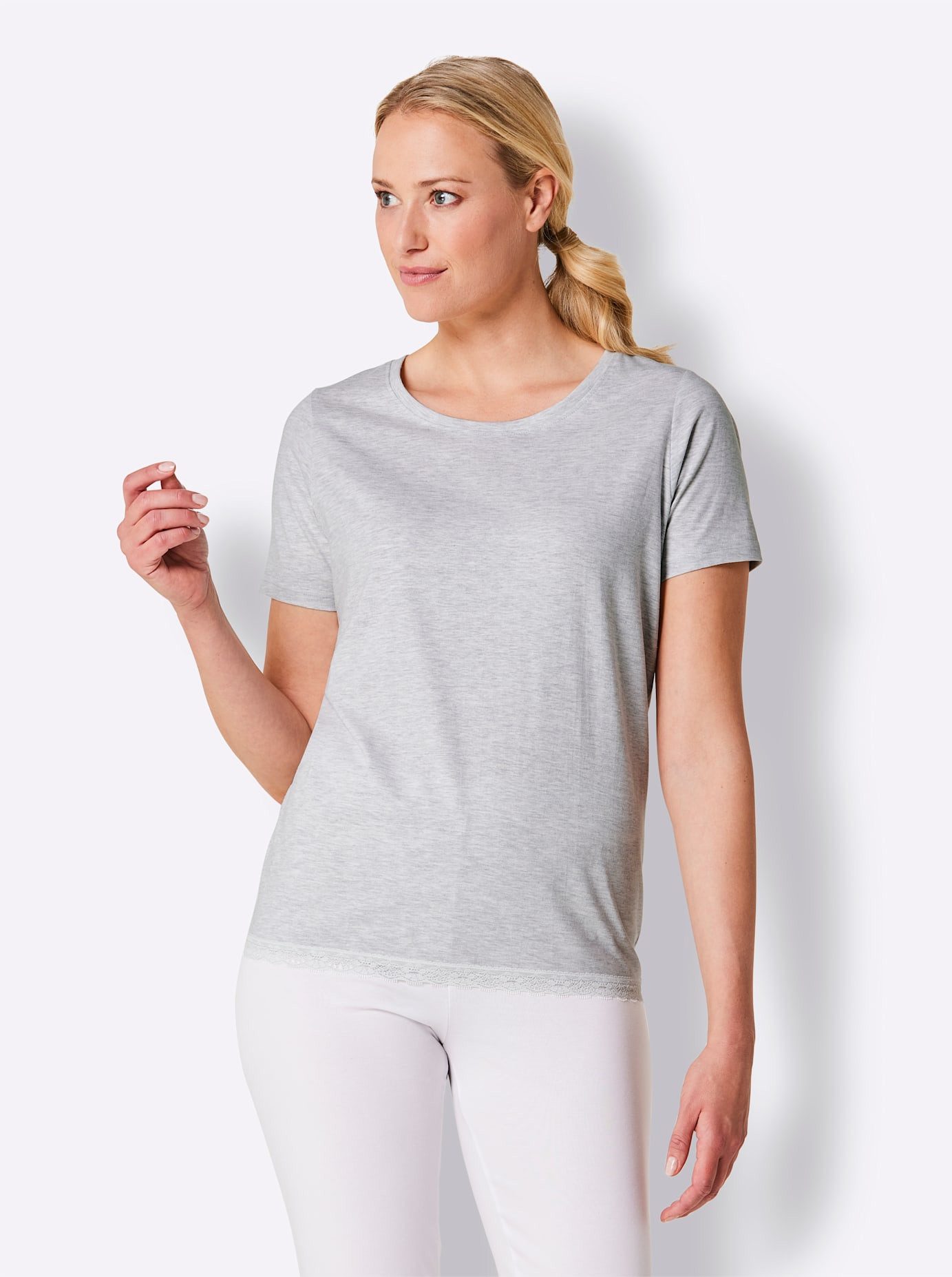 Wäschepur Pyjama top Pyjamashirt (1-delig)