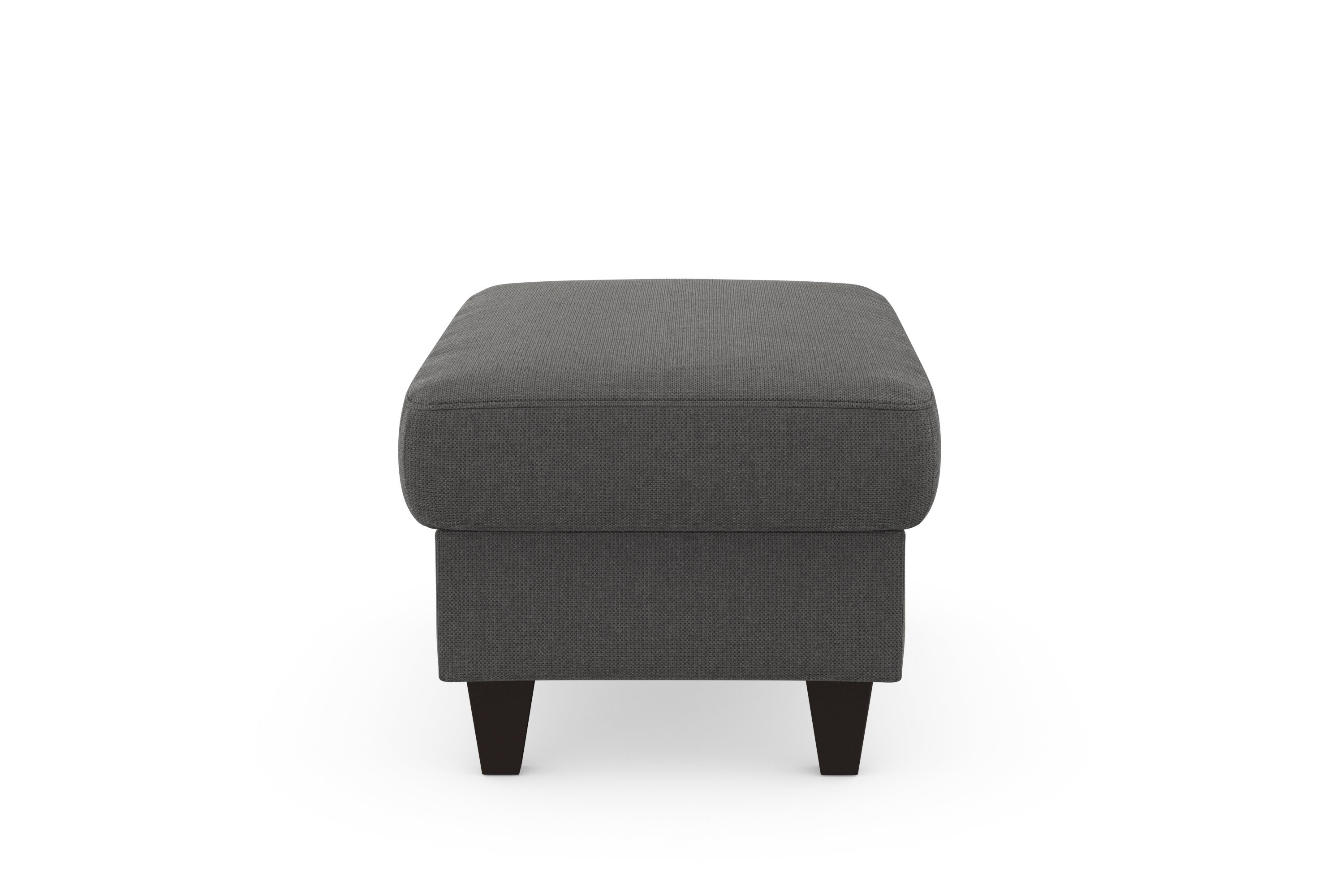 sit&more Hocker met bergruimte Farö met bergruimte en binnenvering en wengékleurige poten