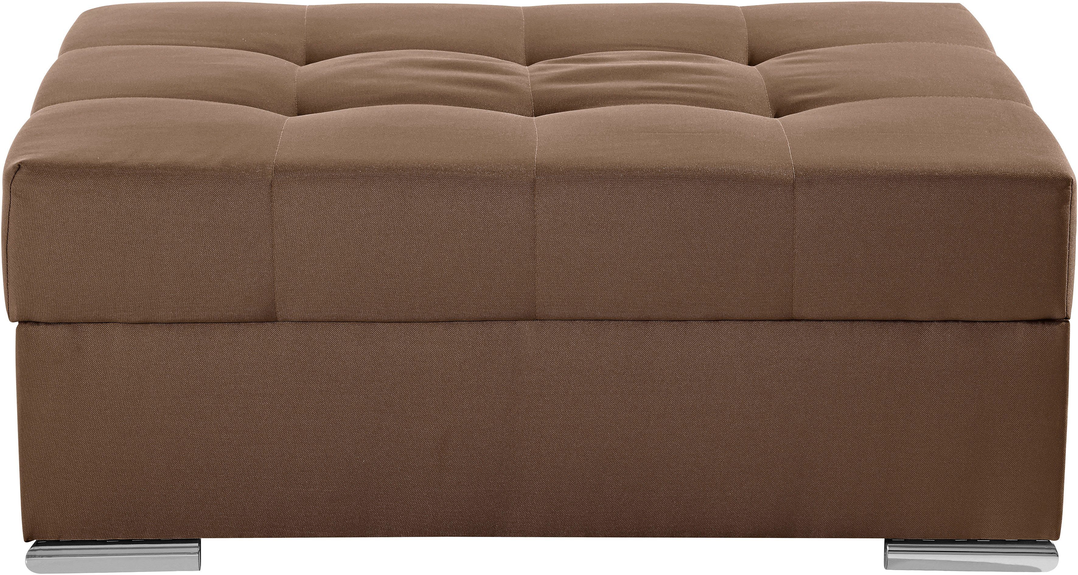 COLLECTION AB Hocker JOSY met comfortabele binnenvering, naar wens te combineren