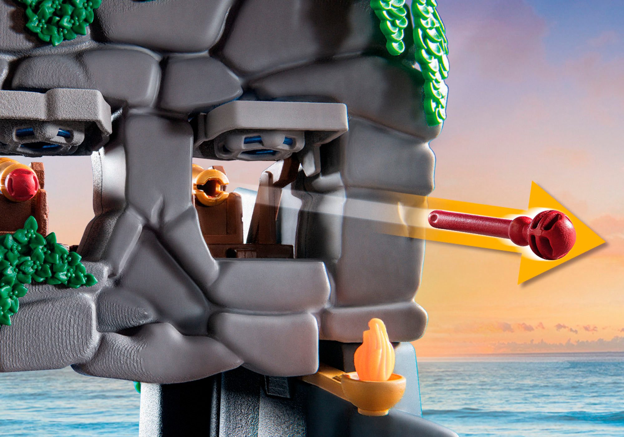 Playmobil® Constructie-speelset Schedel-eiland (71531), Pirates (73-delig)