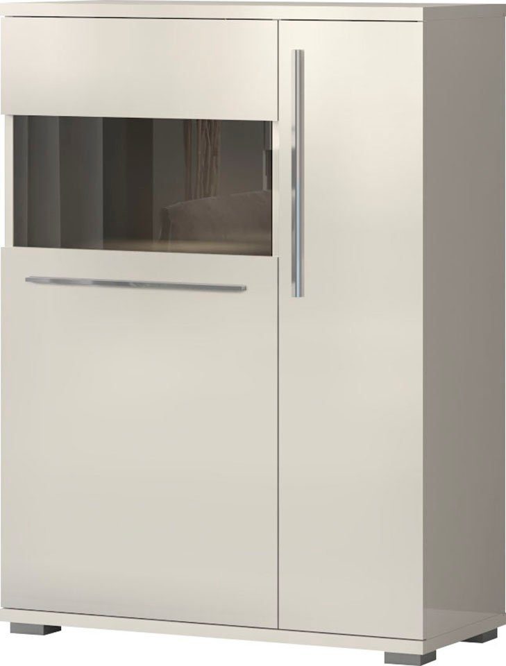 Places of Style Vitrinekast Piano UV-gecoat, soft close-functie