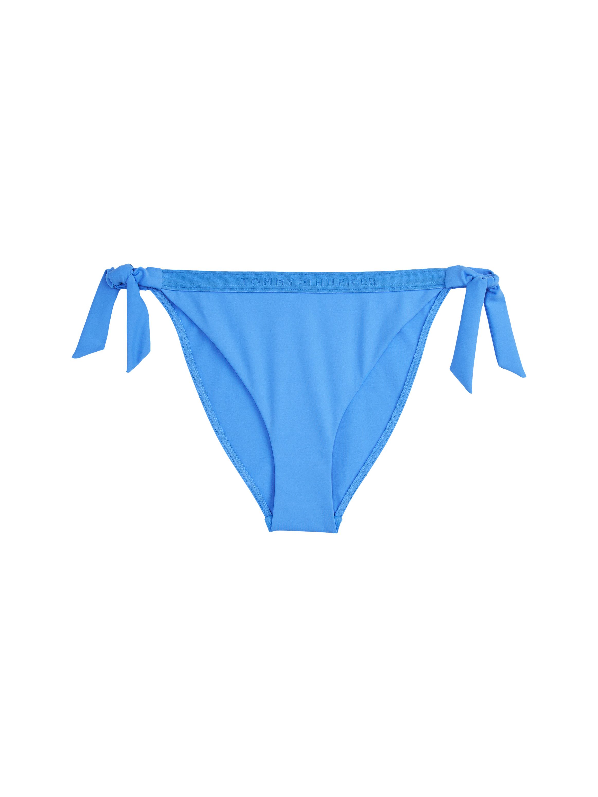 Tommy Hilfiger Swimwear Bikinibroekje SIDE TIE BIKINI met zijbindbanden, met logo-opdruk