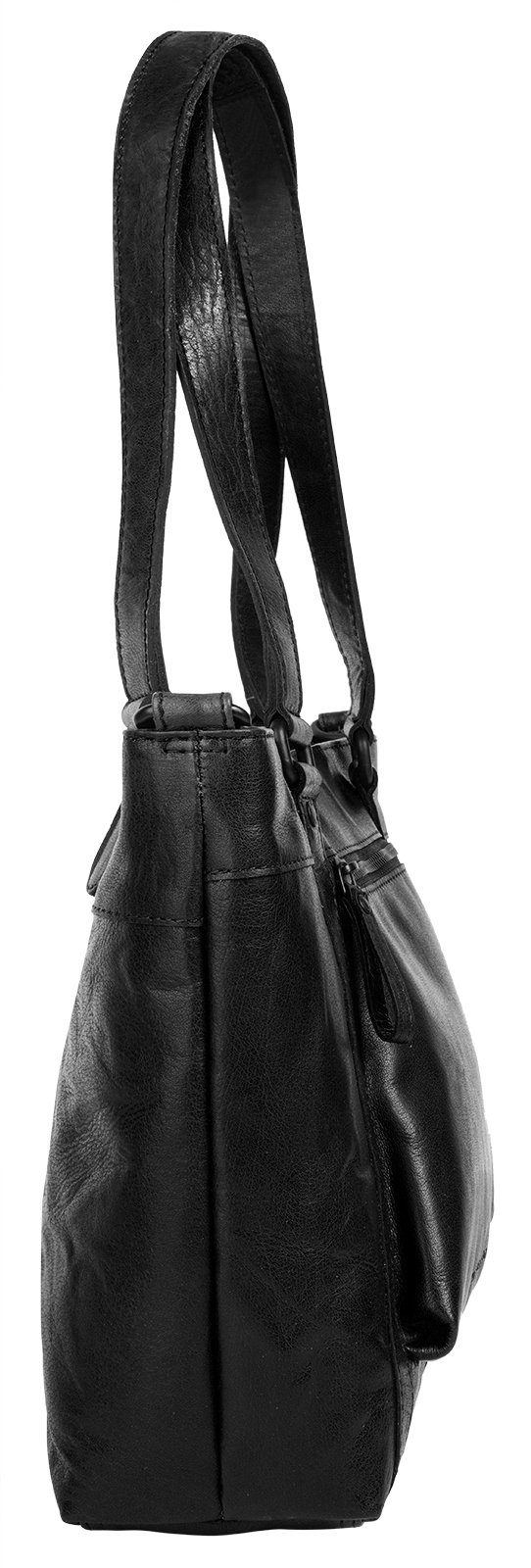 Spikes & Sparrow Shopper echt leder