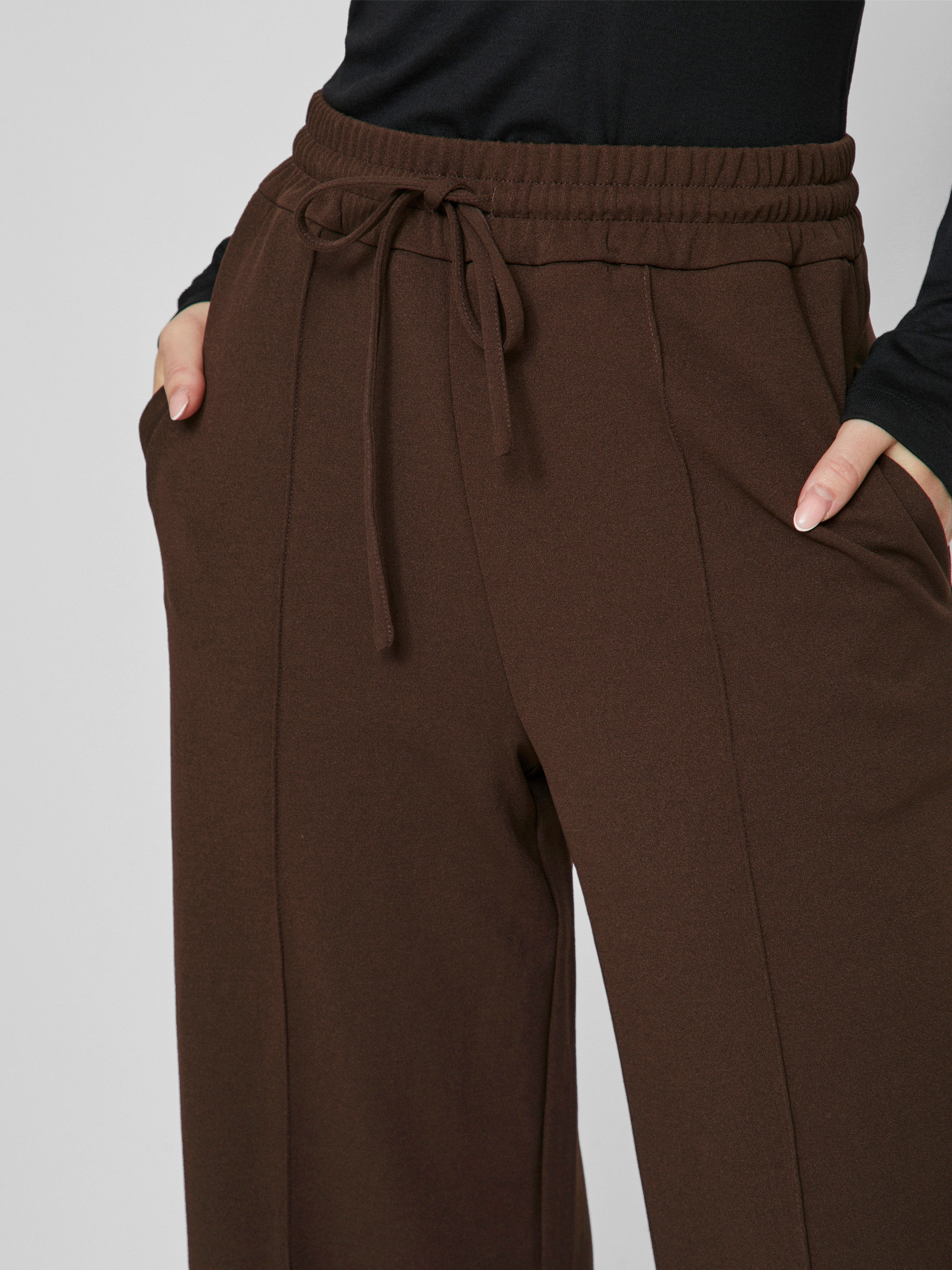 Vila Comfortbroek VICLUA HW WIDE PANTS-NOOS