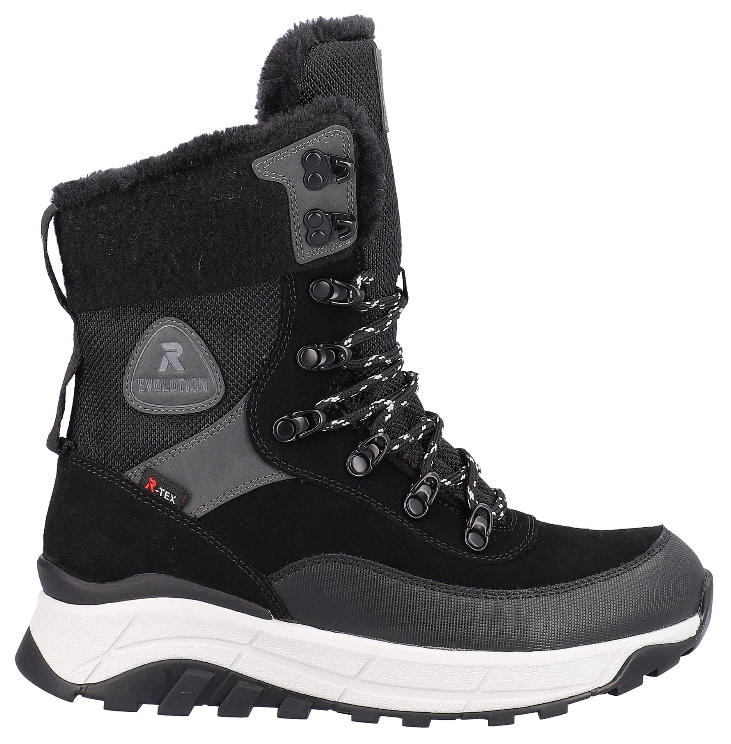 Rieker EVOLUTION Winterlaarzen snow boots, outdoor ankle boots, tex equipment, fiber grip sole