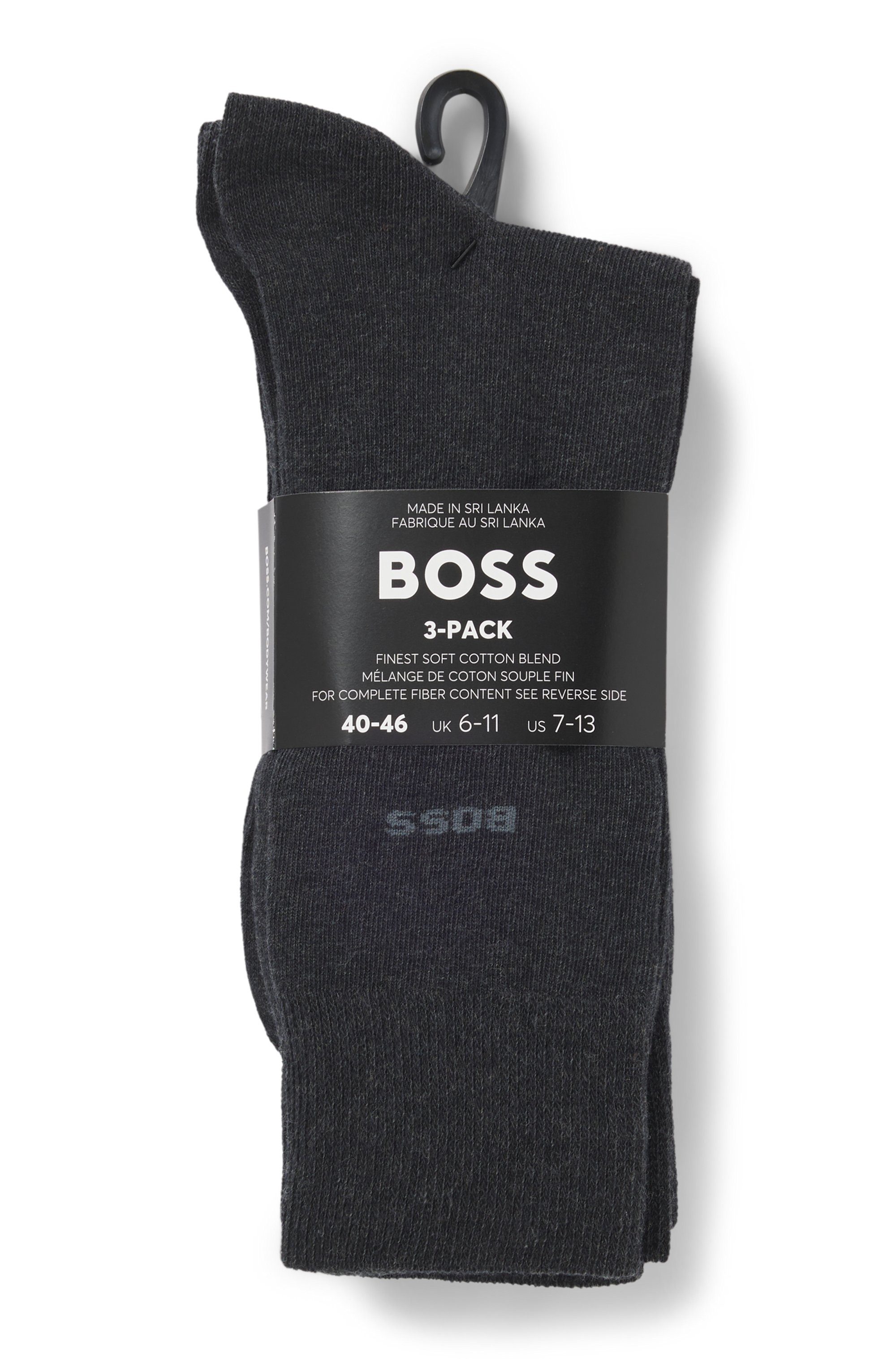 BOSS Sokken 3P RS Uni (3 paar)