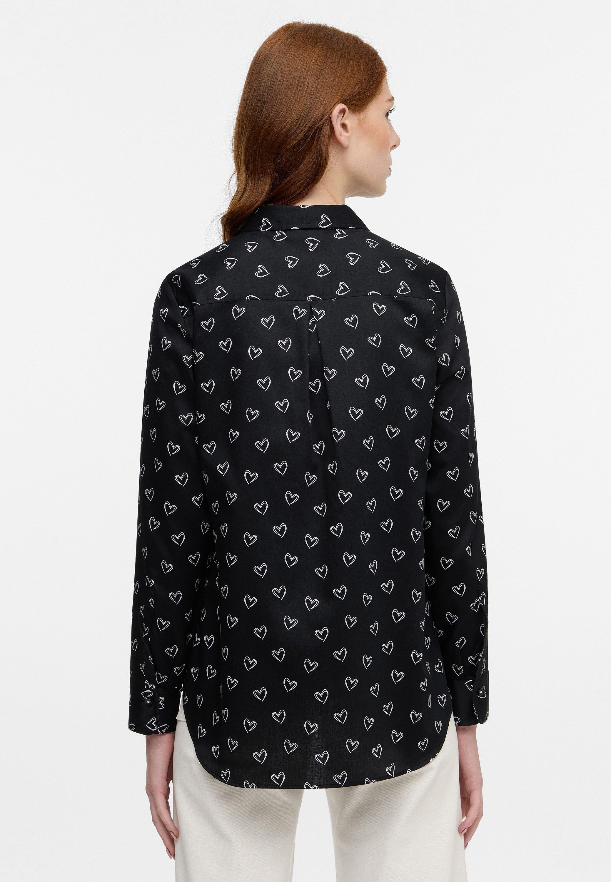 Eterna Overhemdblouse Regular fit EASY IRON (gemakkelijk te strijken)