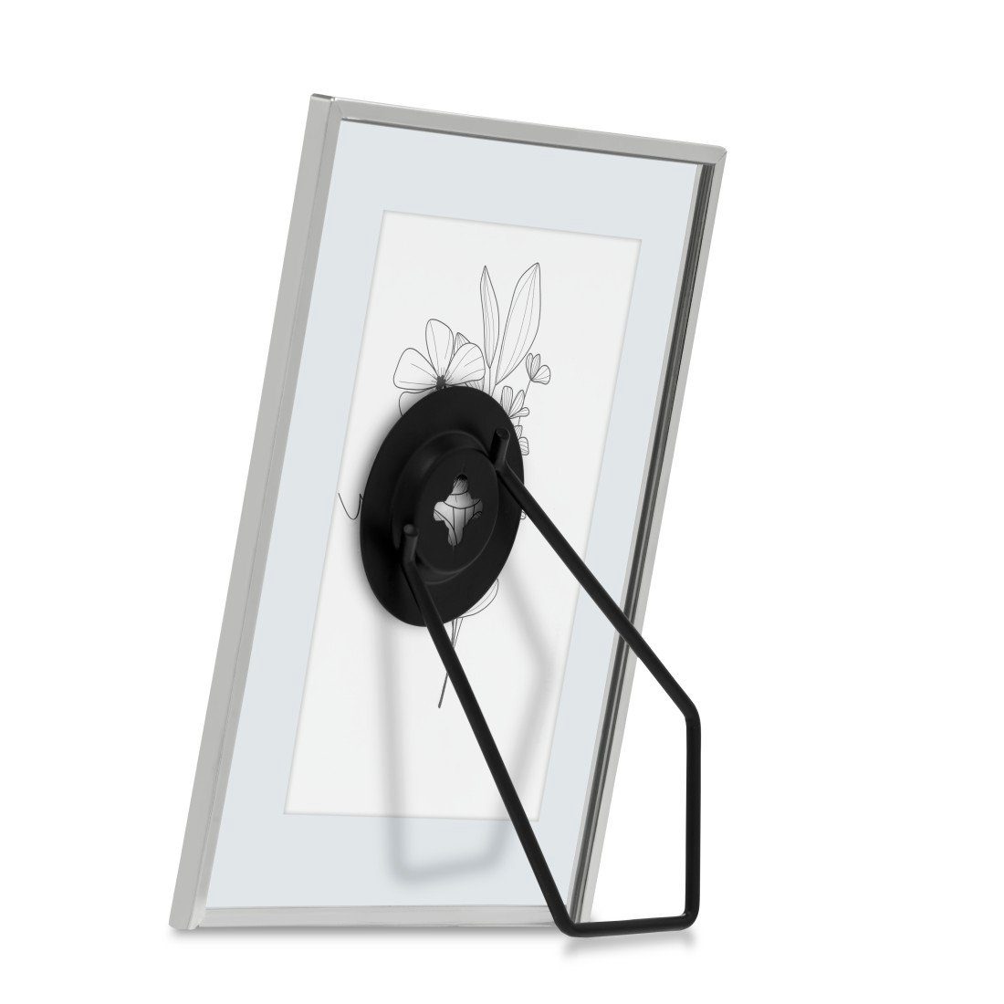 Hama Fotolijstje Fotolijst 10 x 15 cm voor 1 foto, om te plaatsen, zilverkleur (1 stuk)