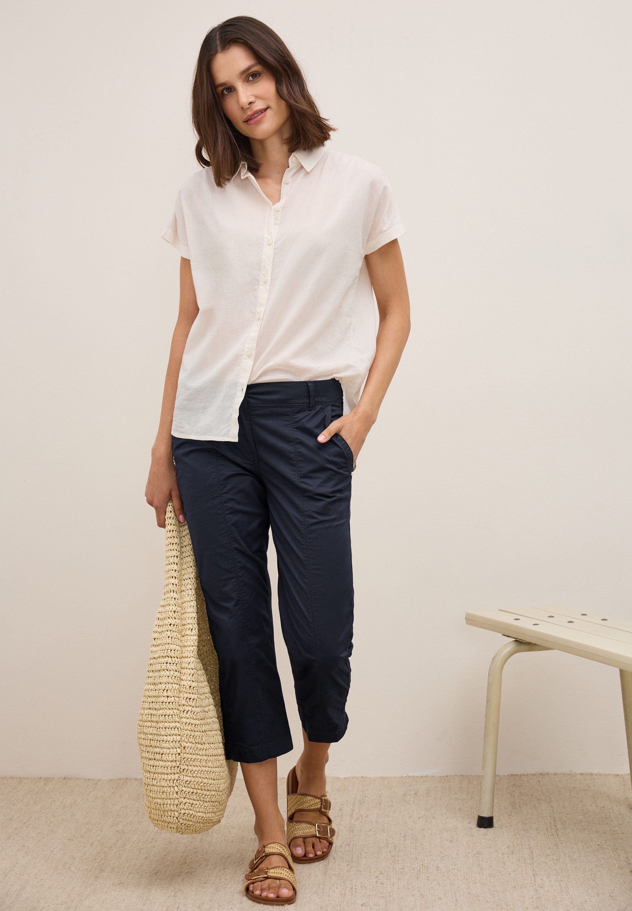 Cecil 3/4 broek Stijl New York