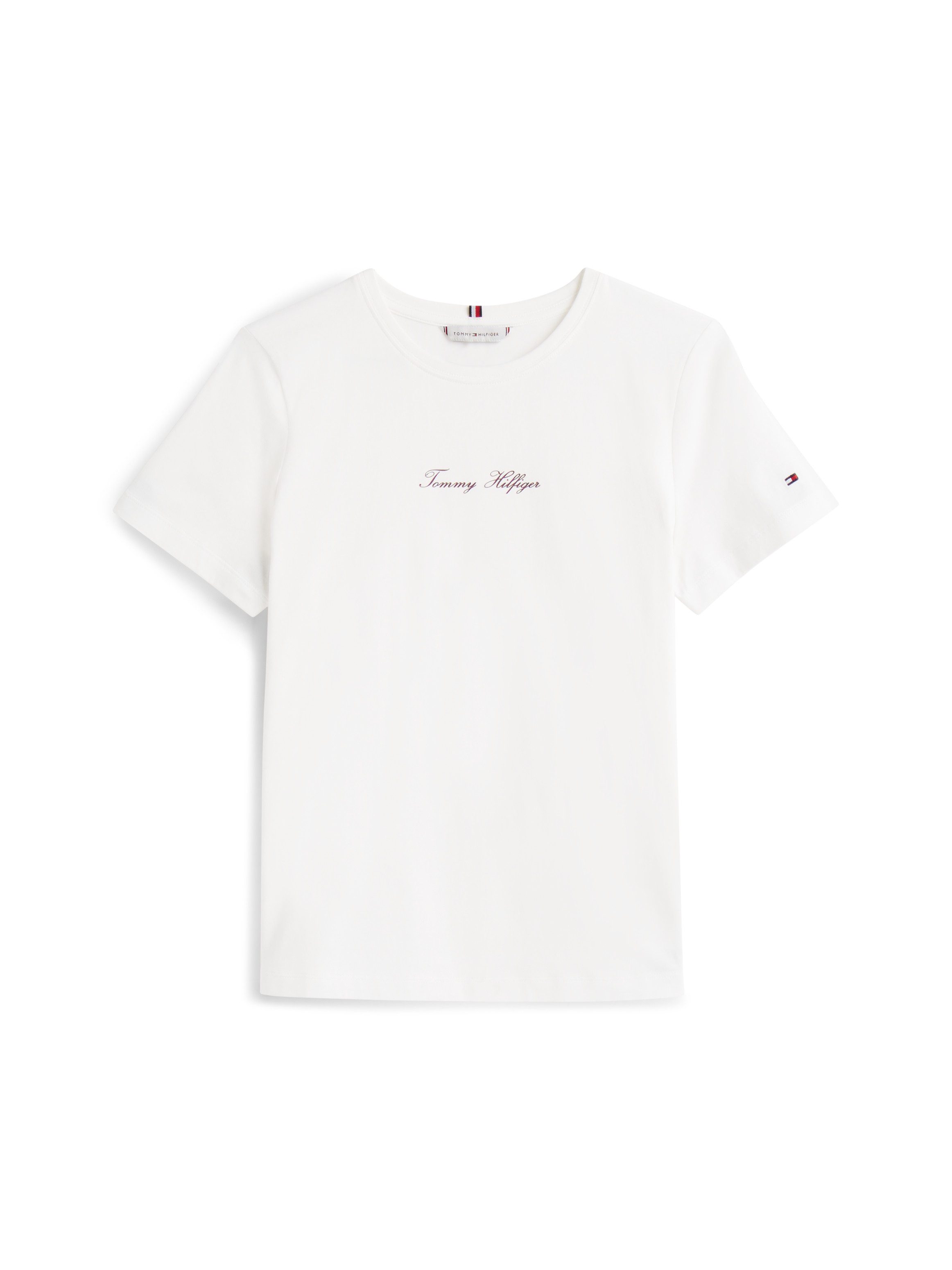 Tommy Hilfiger Shirt met korte mouwen CLASSIC SCRIPT REG SS TEE