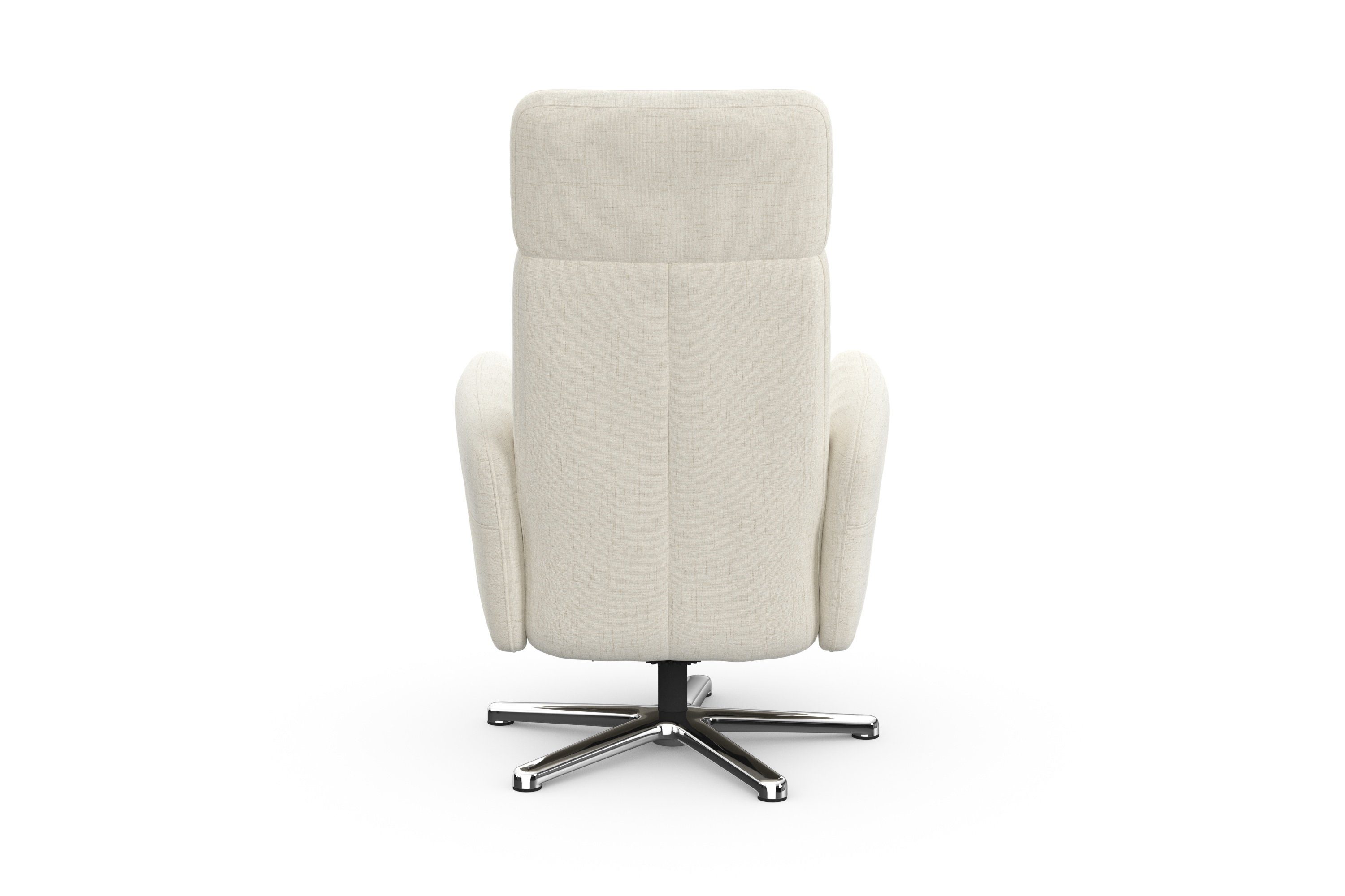 sit&more Relaxfauteuil Grenoble, incl. hoofdsteunverstelling en bekabelde afstandsbediening