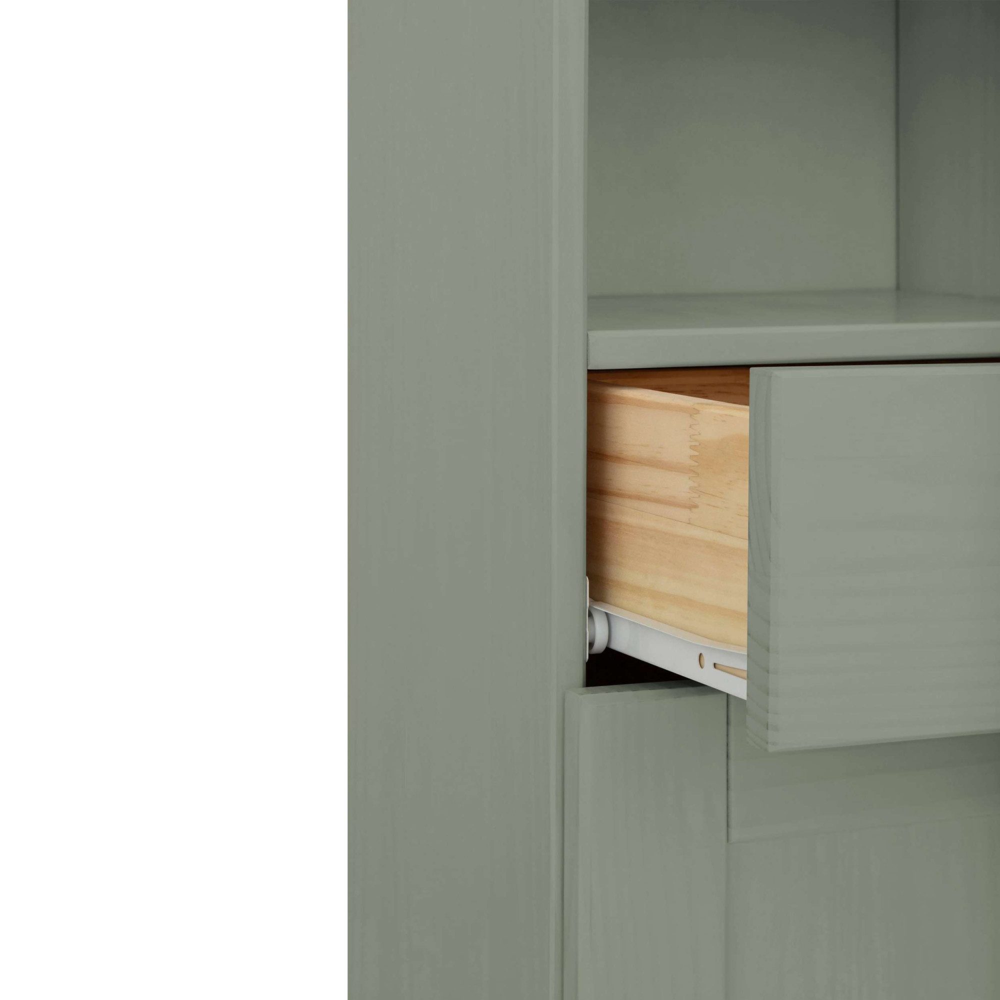 Home affaire Hoge kast Rodby Massief, FSC®-gecertificeerd hout, breedte 33 cm, hoogte 180 cm