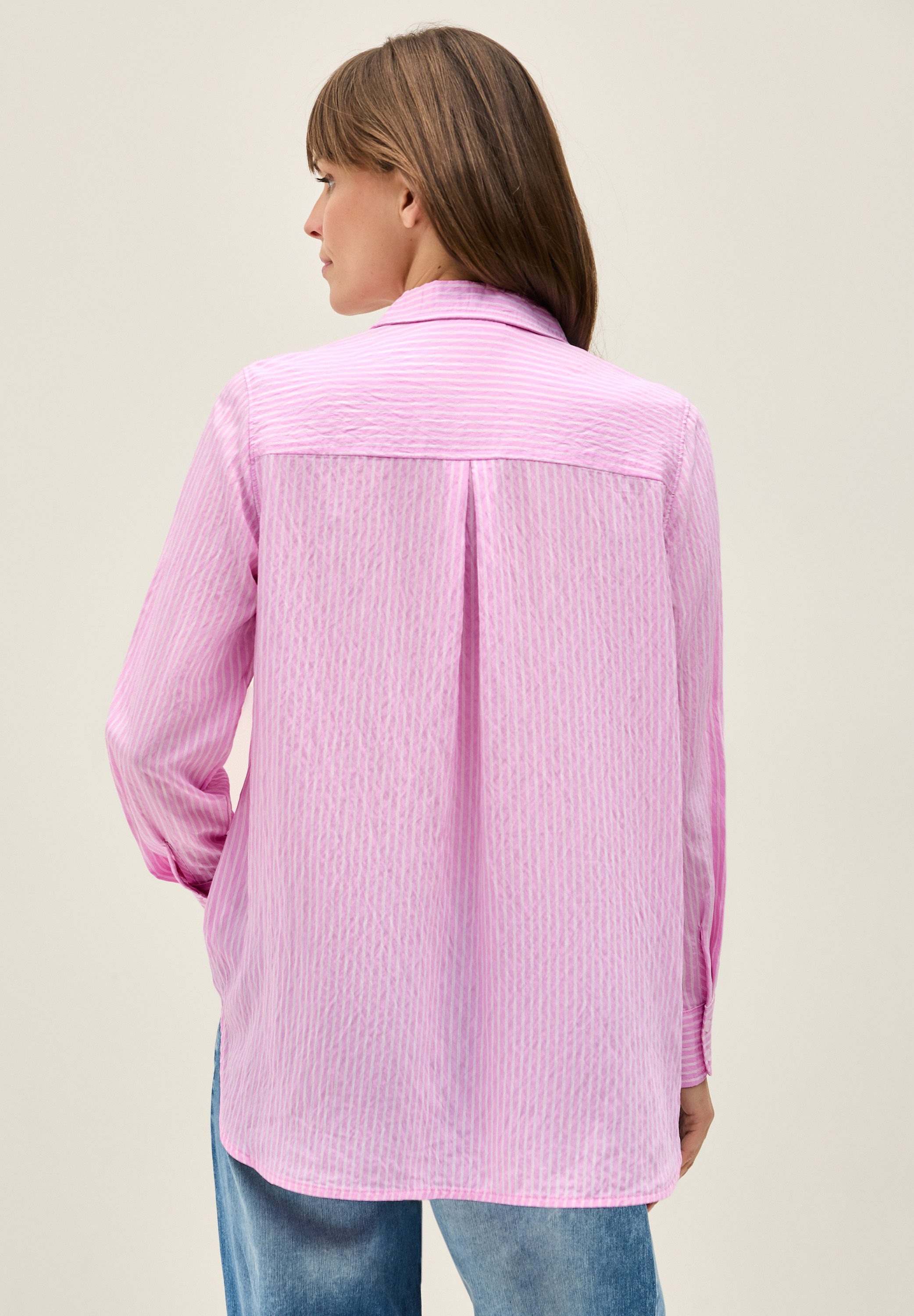 Cecil Overhemdblouse met streepmotief