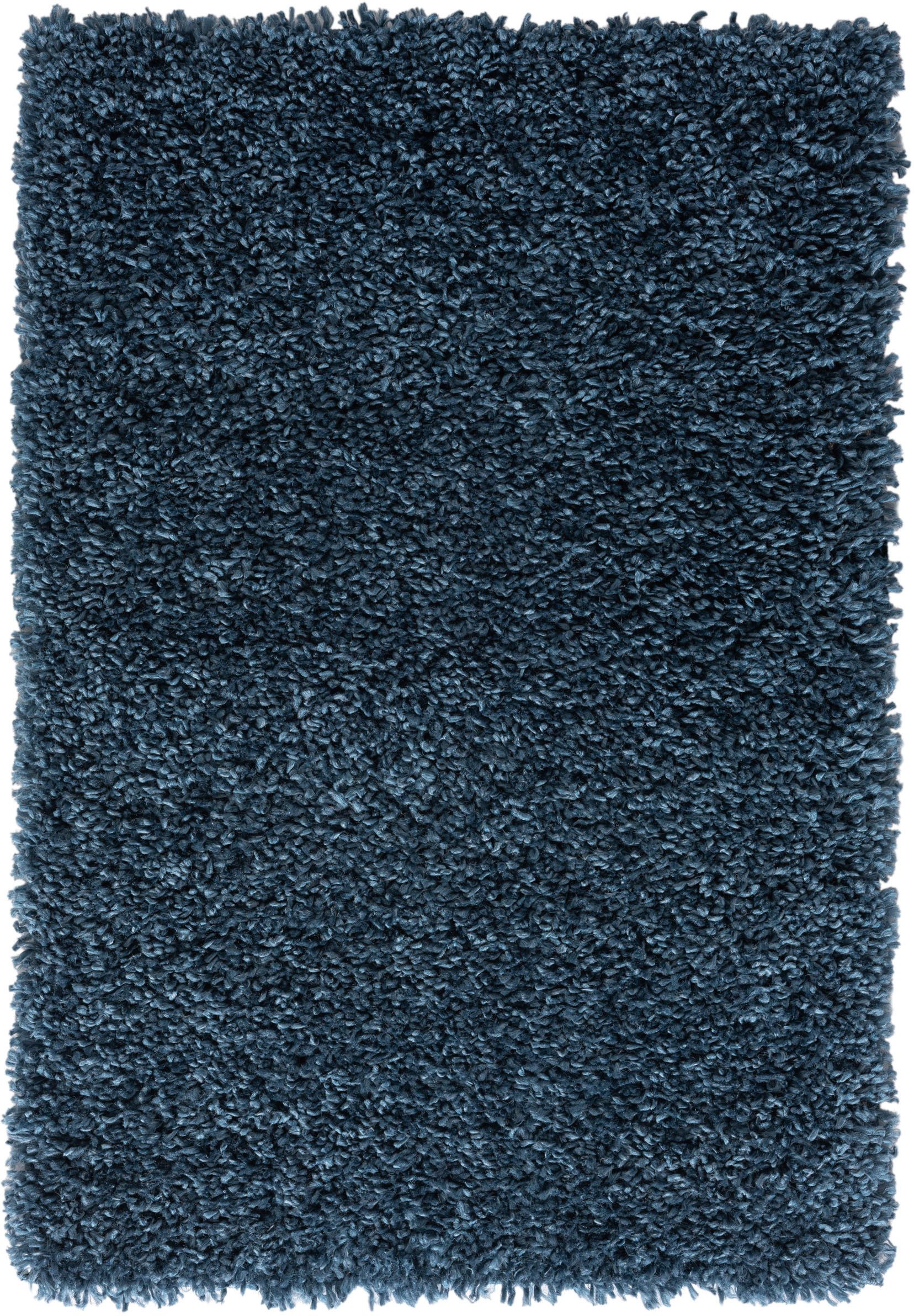 my home Hoogpolig vloerkleed Banji Uni-kleuren, zacht en fluffy, ook als loper en in rond verkrijgbaar