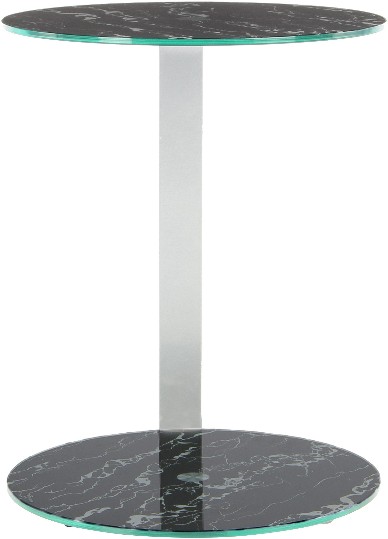 Kayoom Bijzettafel Quentin 525, sofa-bijzettafel, met metalen frame Onderstel ook als legplank, elegante vorm en verschillende kleurvarianten (1 stuk)