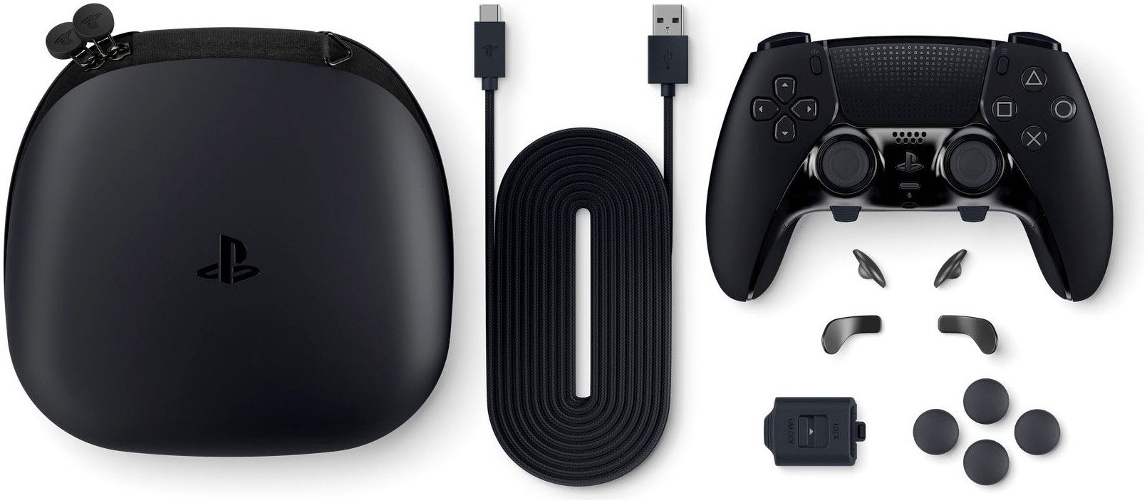 PlayStation 5 Controller DualSense Edge Wireless Midnight Black