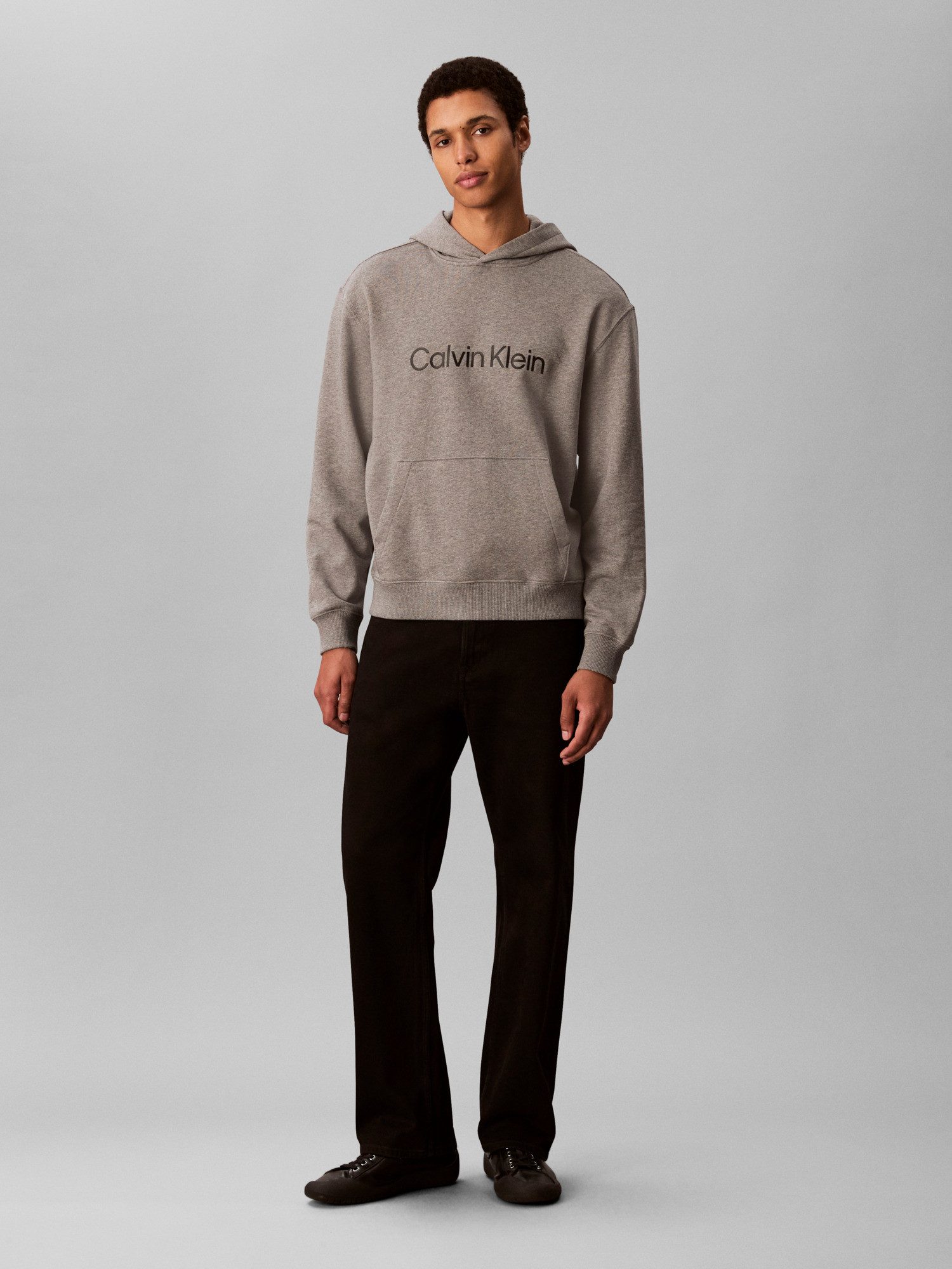 Calvin Klein Hoodie LS EU STANDARD LOGO 350TERRY PO