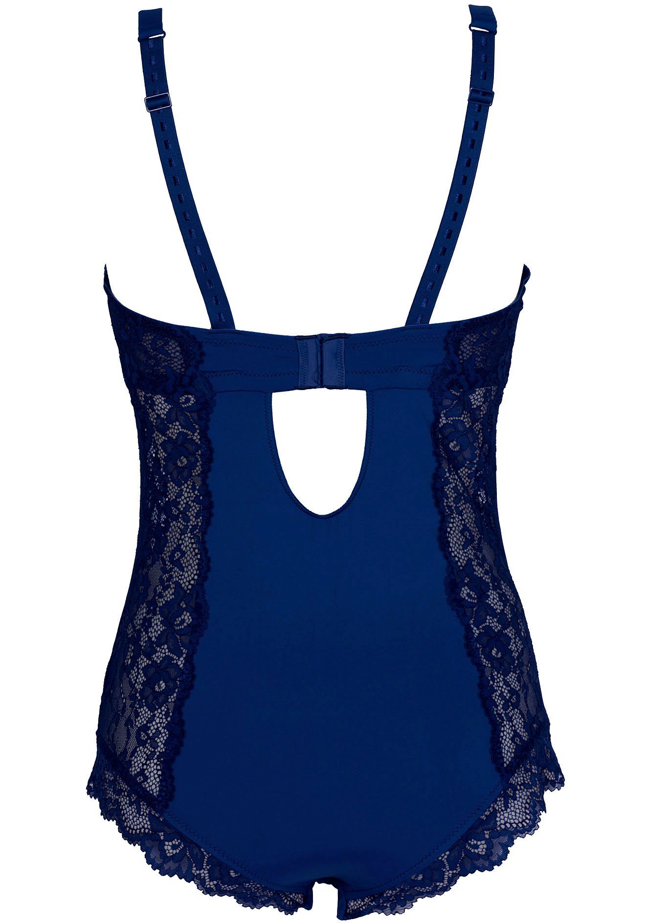 After Eden D-cup & up Body Mila met bloemige kantaccenten (1-delig)