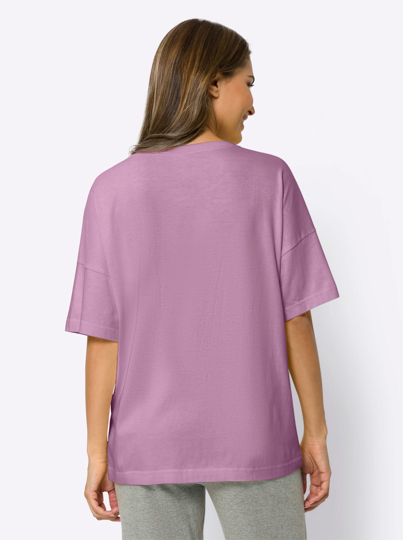Shirt met korte mouwen Vrijetijdsshirt (1-delig)