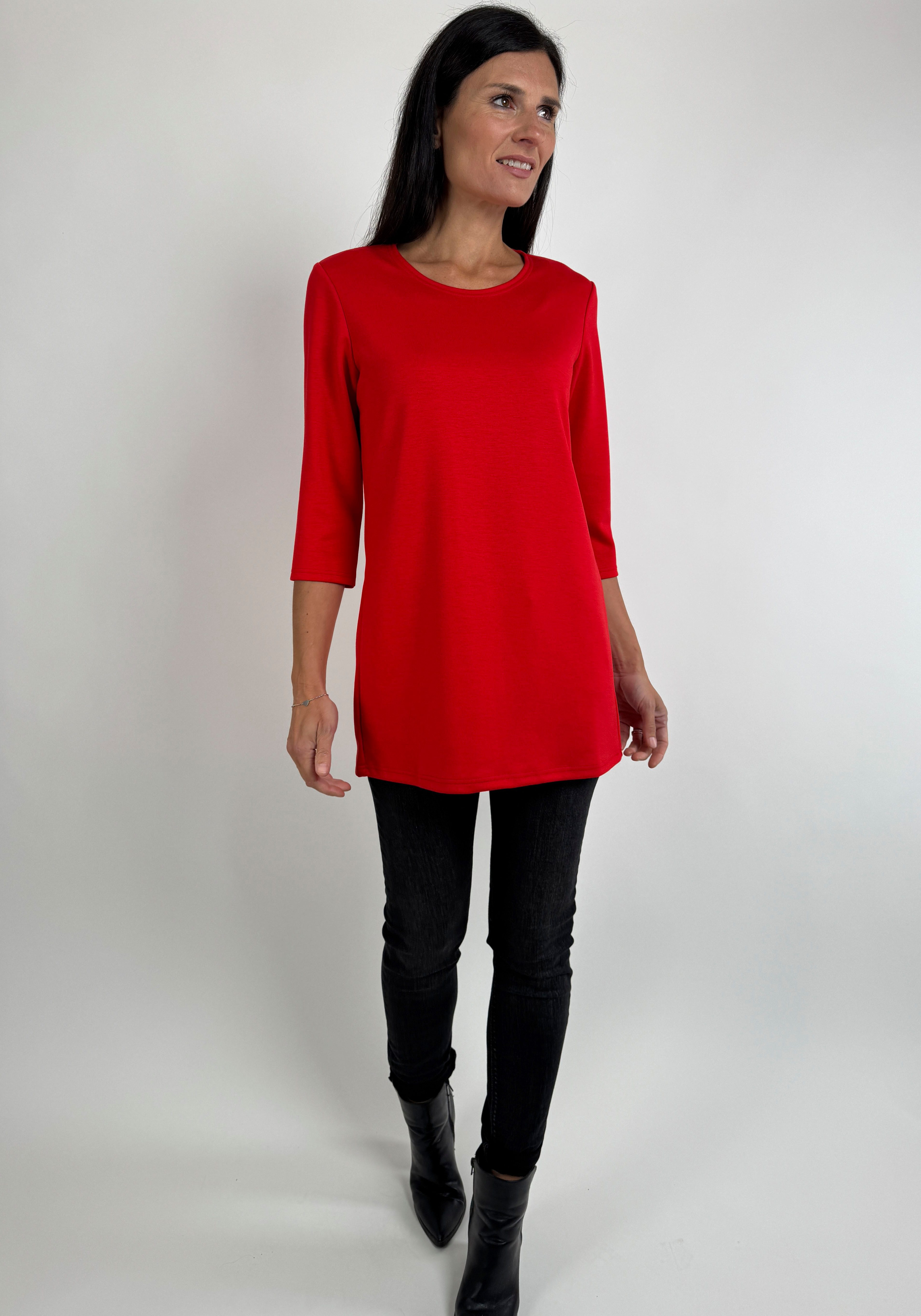 Seidel Moden Shirt met 3/4 mouwen met 3/4 mouwen, made in germany