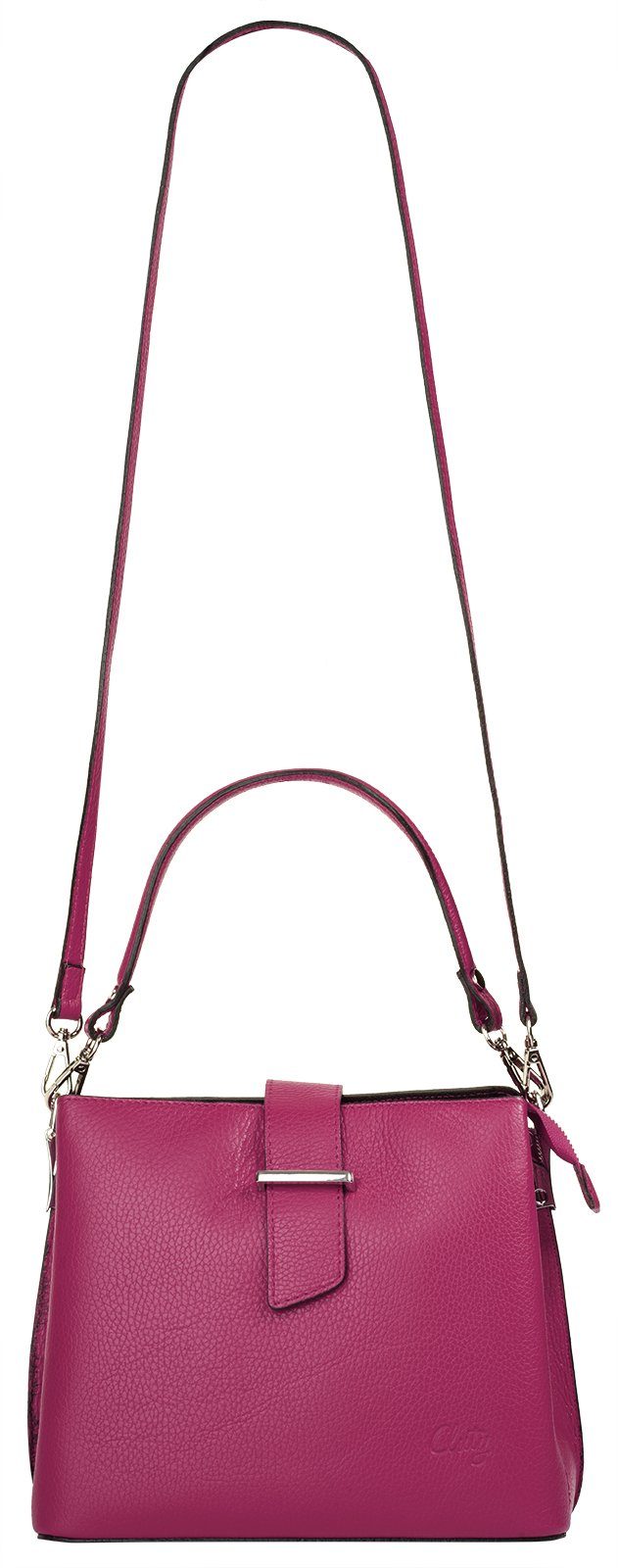 Cluty Tas echt leer, made in italy