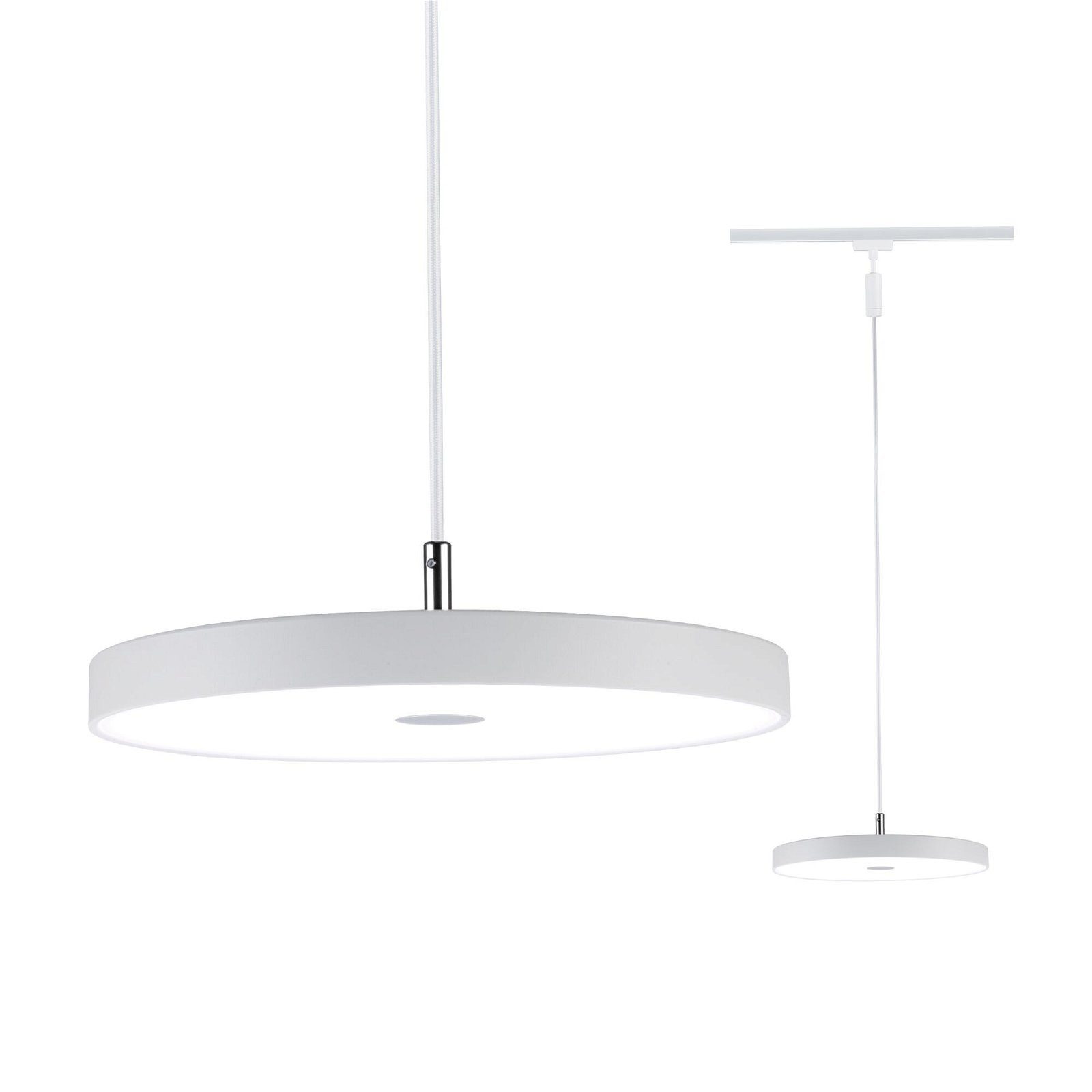 Paulmann Railsysteem-lampen URail Hanglamp Hildor 850lm 15W 4000K 230V Chroom mat