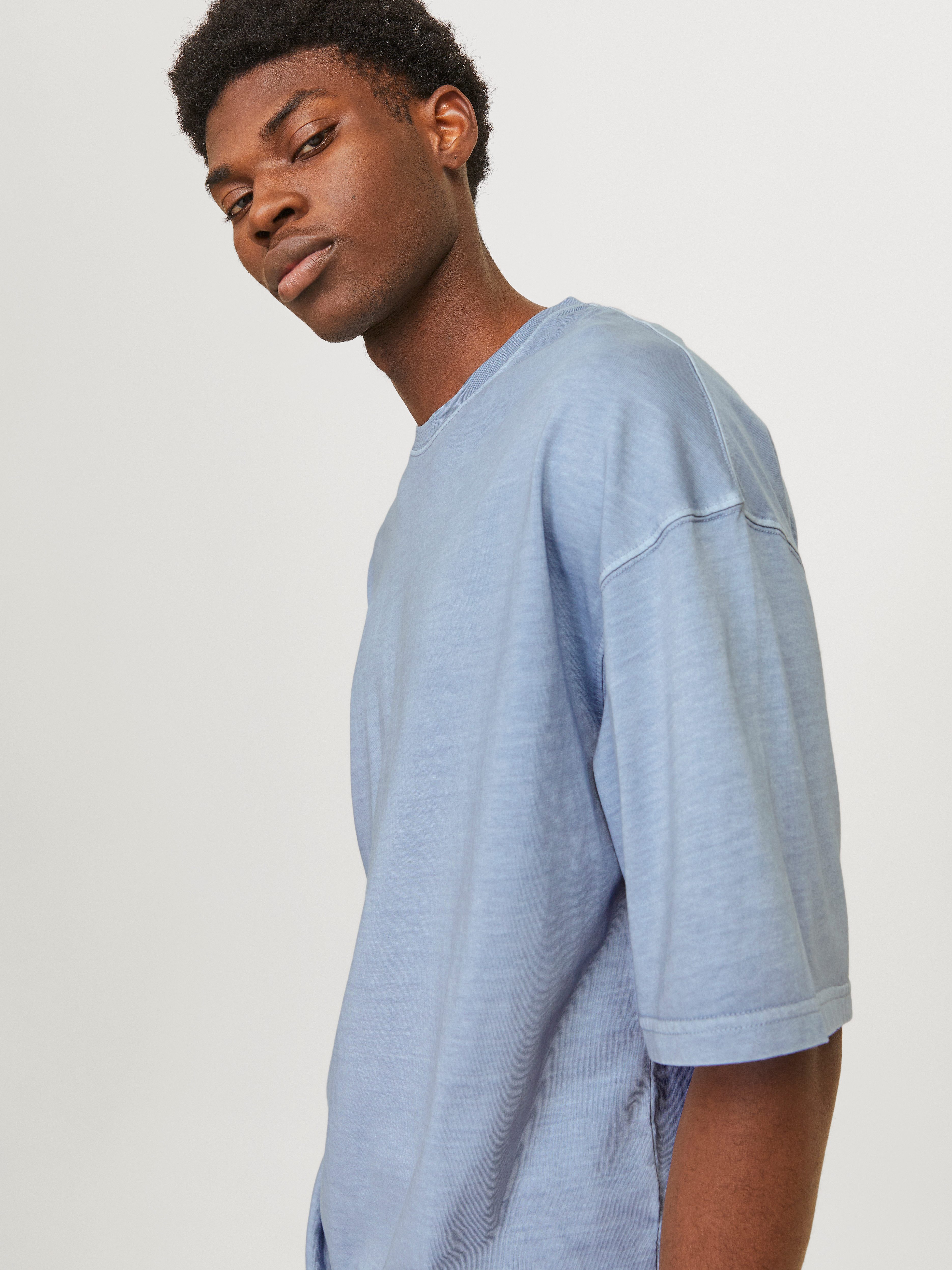 Jack & Jones Shirt met ronde hals JJECHARGE FADED TEE O-NECK NOOS
