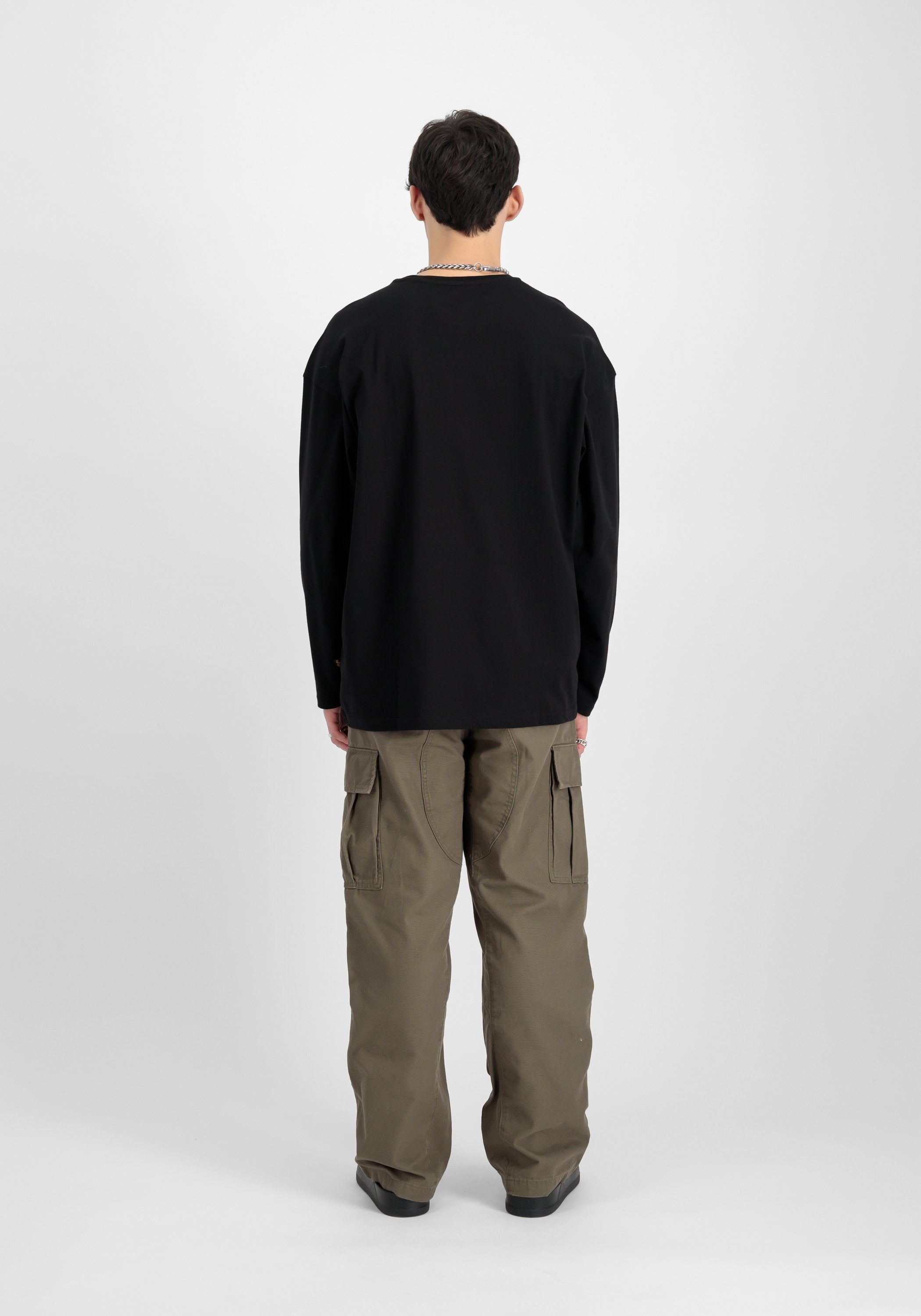 Alpha Industries Longsleeve ALPHA INDUSTRIES Men - Longsleeves Alpha Essentials RL LS