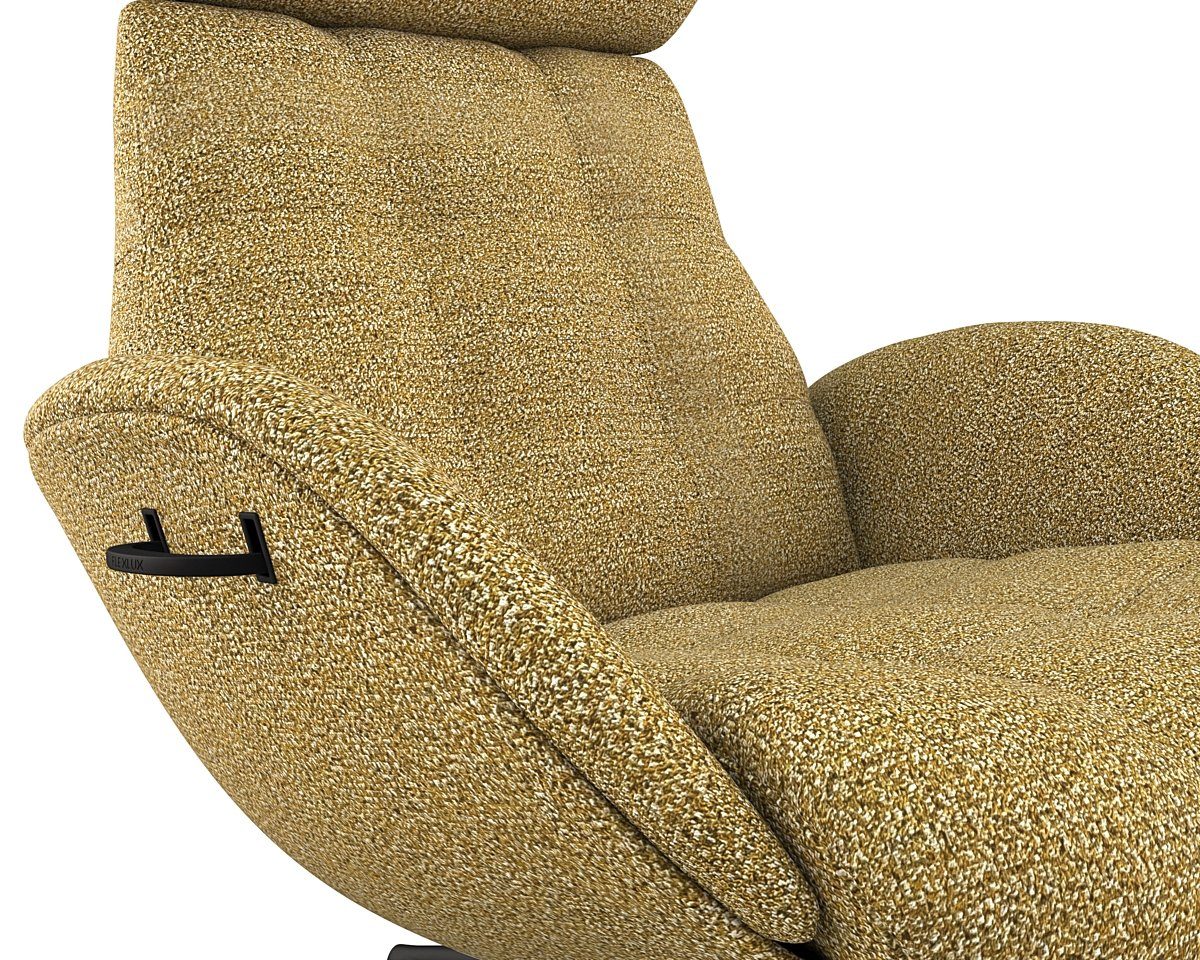 FLEXLUX Relaxfauteuil Chester, functionele stoel, gestoffeerde stoel, armleuningen, TV-fauteuil