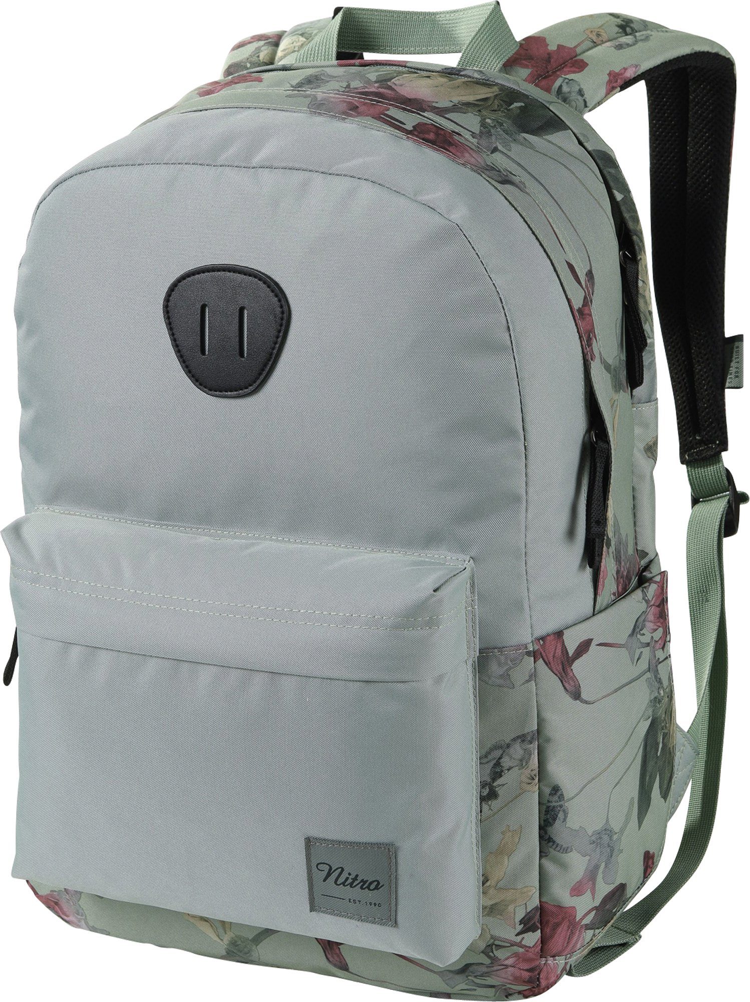 NITRO Vrijetijdsrugzak Urban Plus Daypack, streetpack in retro-stijl, alledaagse rugzak, schoolrugzak