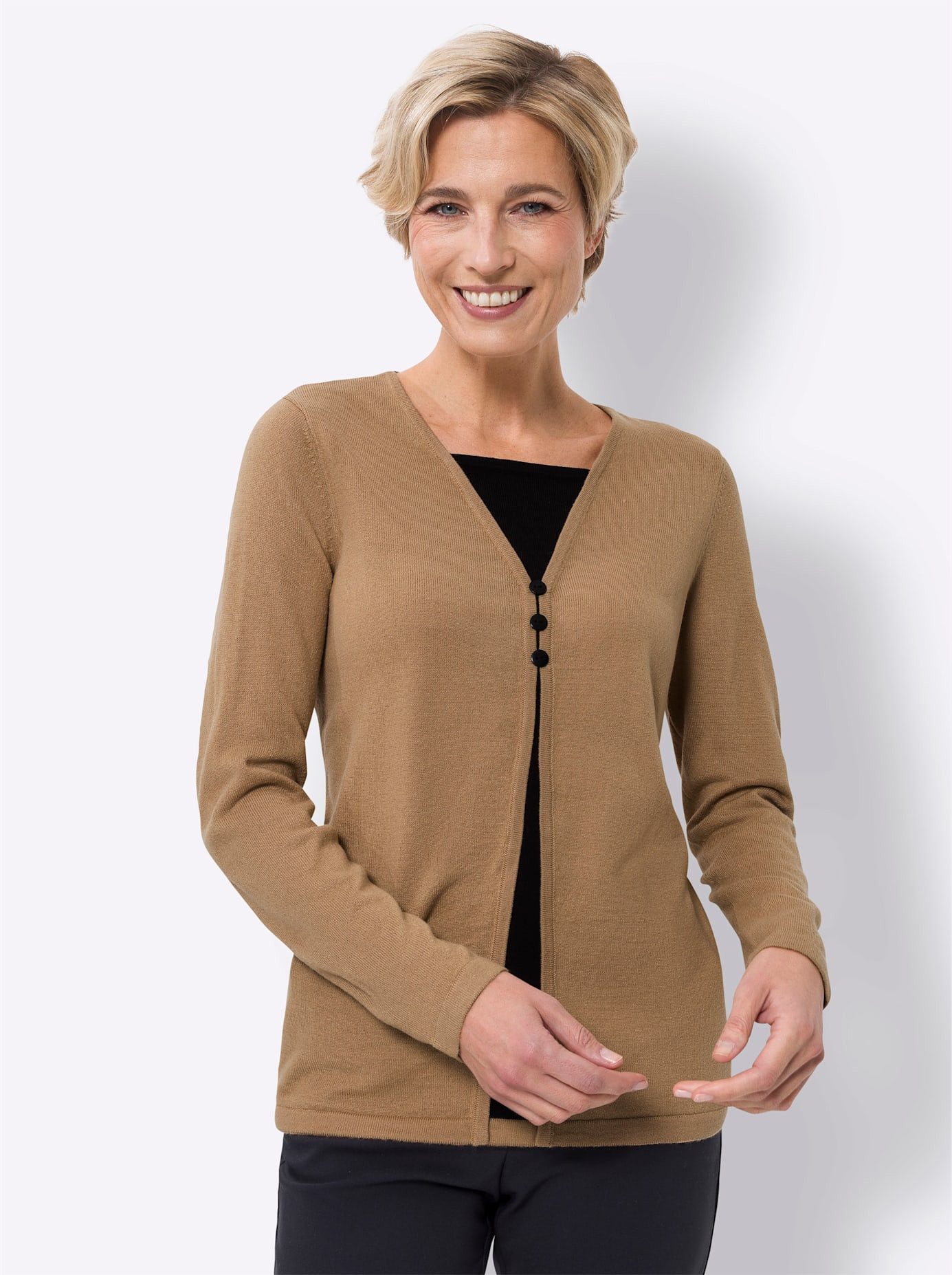 Classic Basics 2-in-1-trui Gebreide trui