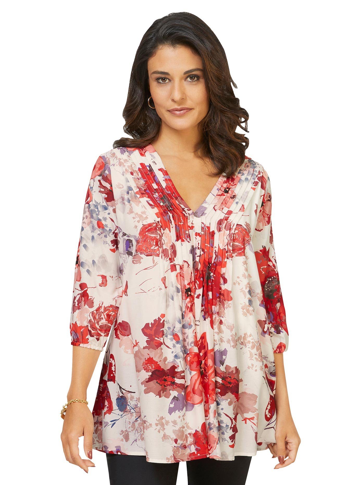 Creation L Zijden blouse