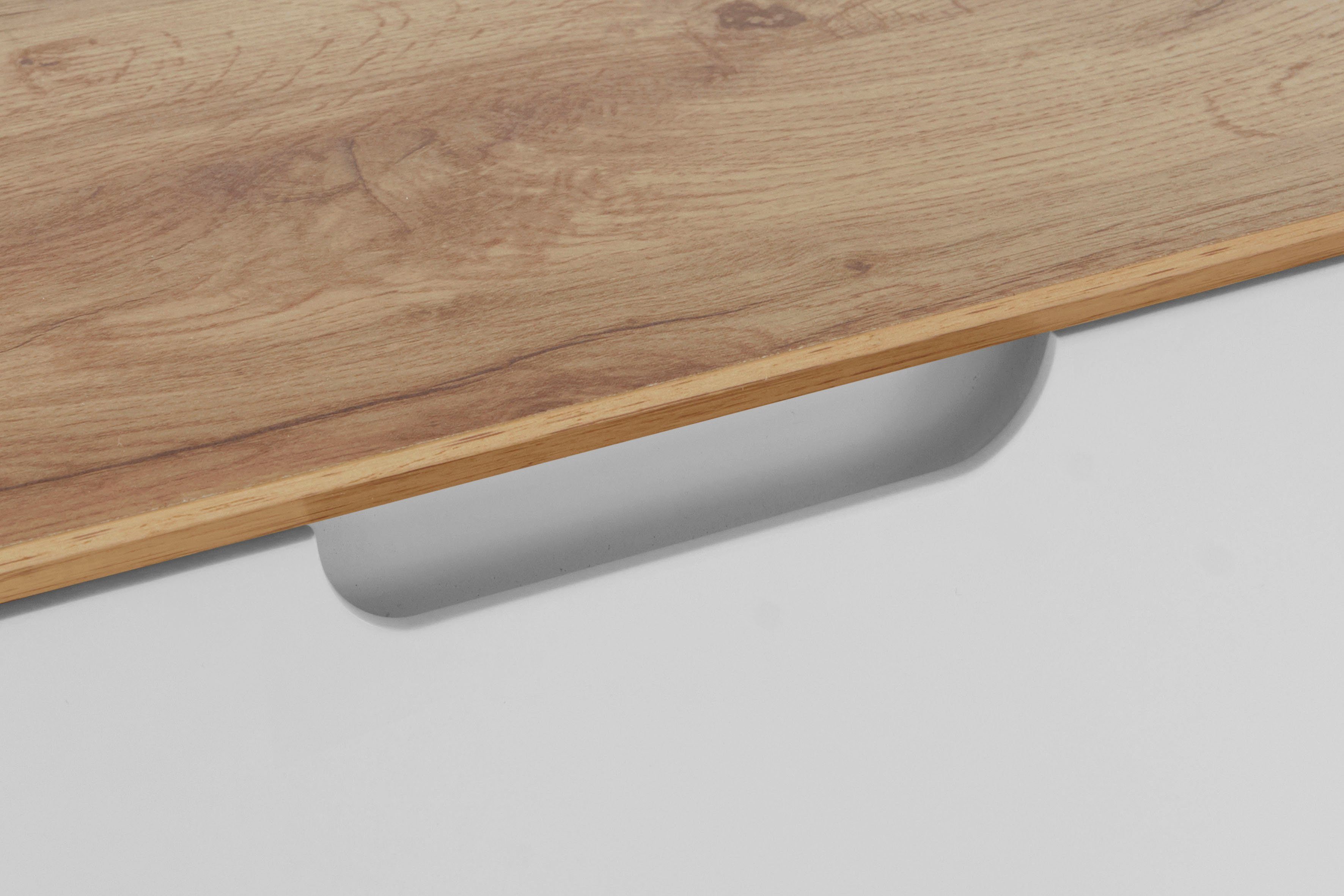 andas Dressoir Pandrup met 3 laden en 2 verstelbare planken, b: 120 cm, h: 75 cm