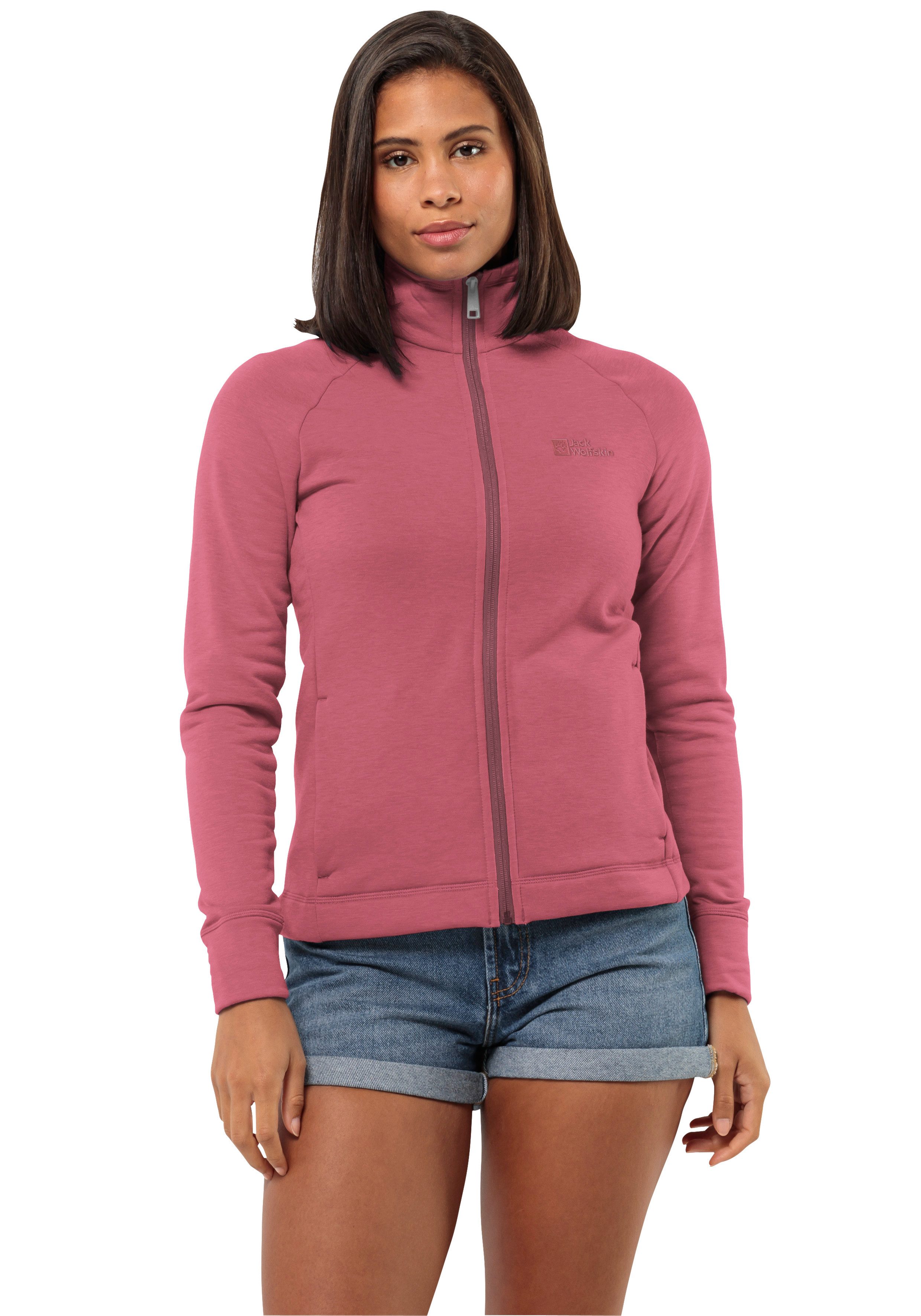 Jack Wolfskin Waldsee Jacket Women Fleece jack Dames XXL soft pink soft pink