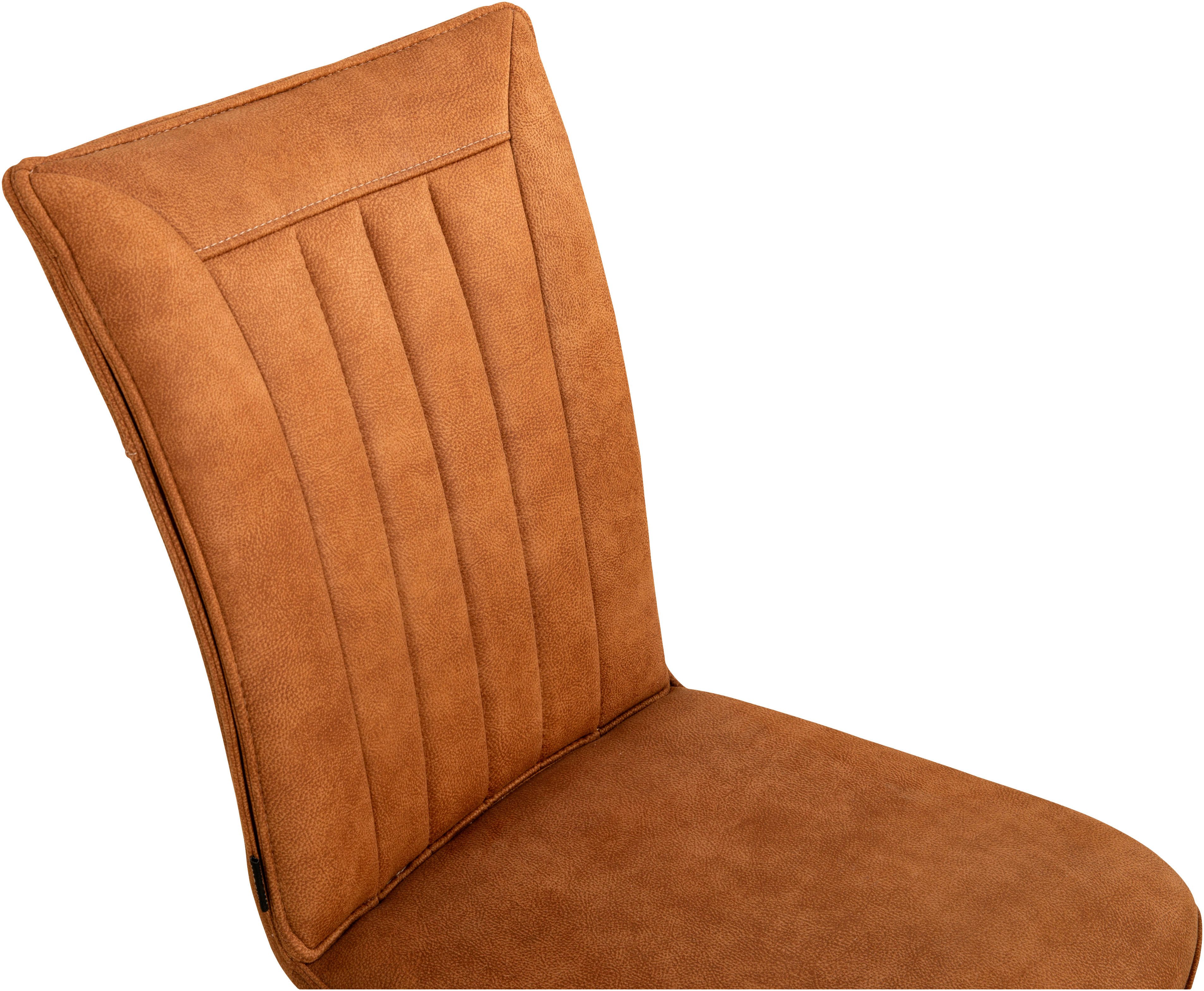 OMG Design Vrijdragende stoel Amara Eetkamerstoel, keukenstoel, onderhoudsvriendelijke bekleding (set)