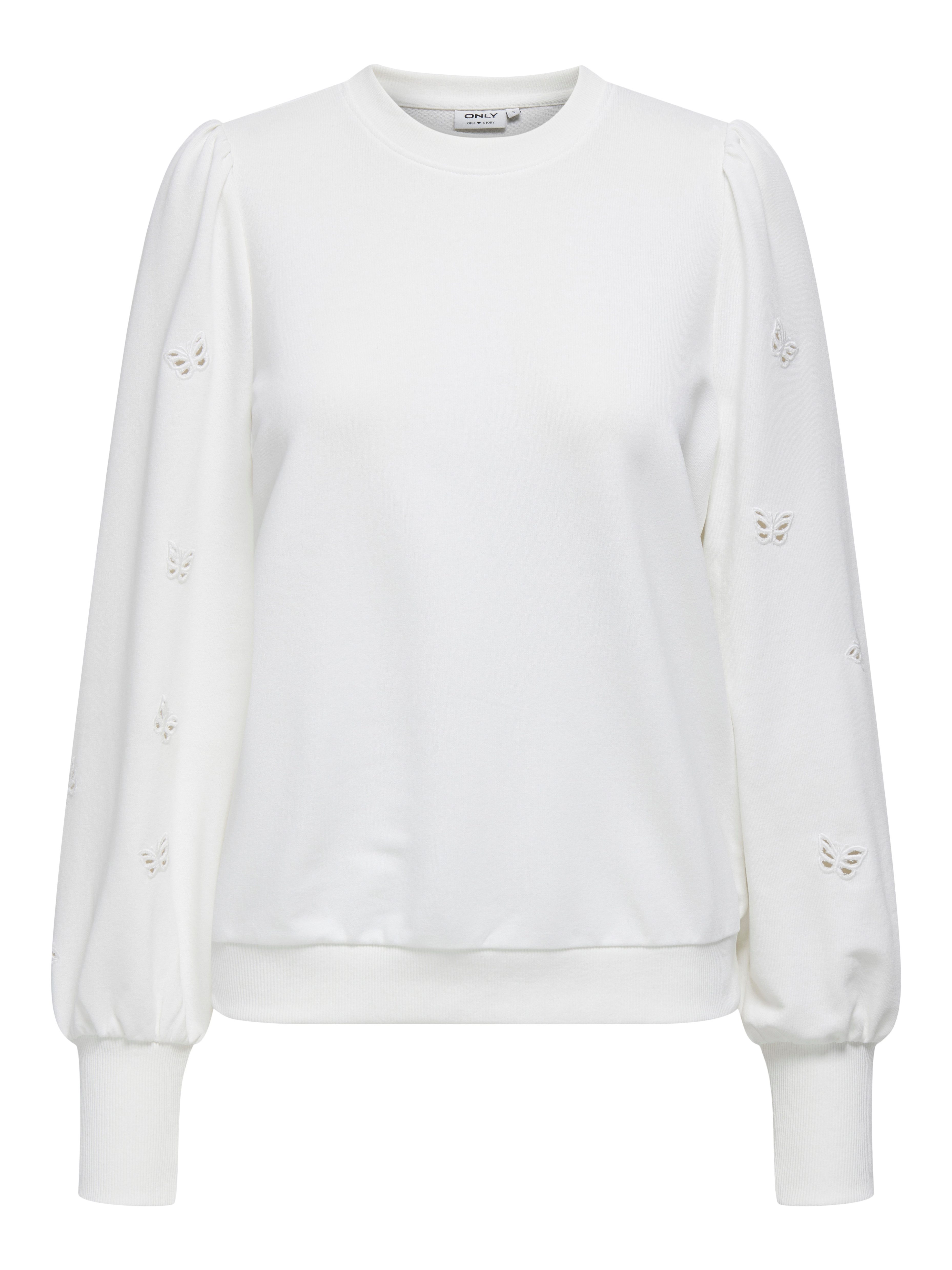 Only Sweatshirt ONLFEMME L/S PUFF EMBROIDERY UB SWT