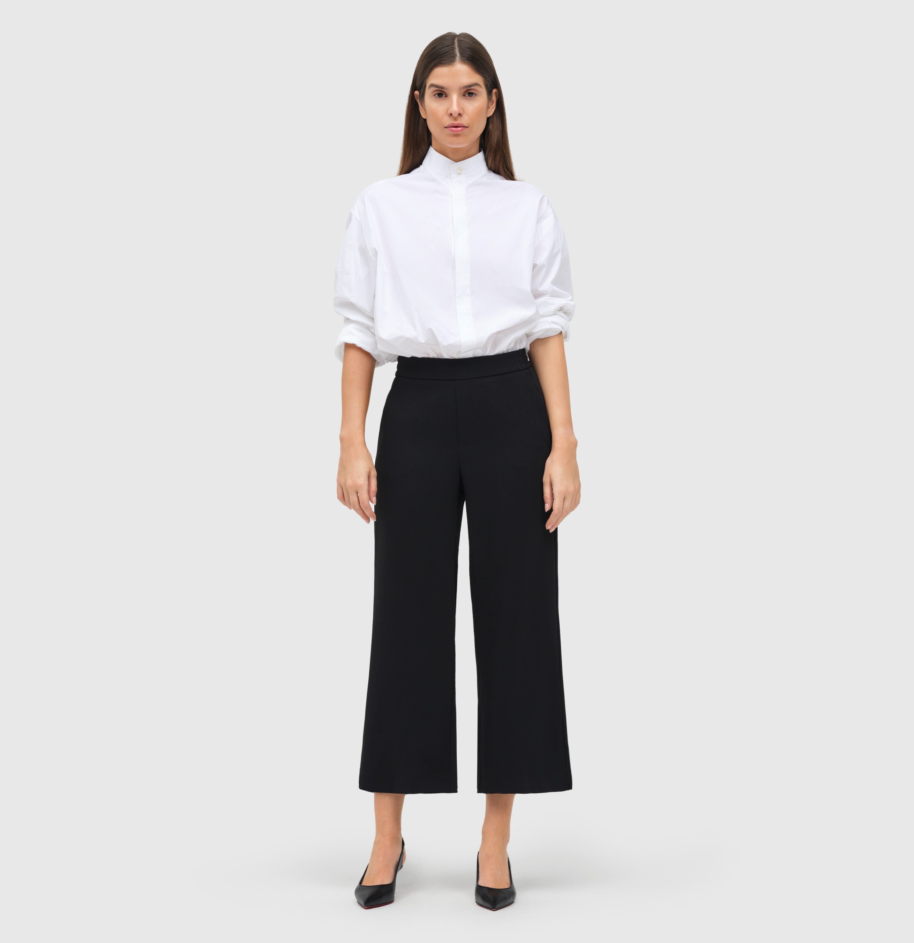 MAC 7/8 broek Chiara Cropped Modern en wijd gesneden