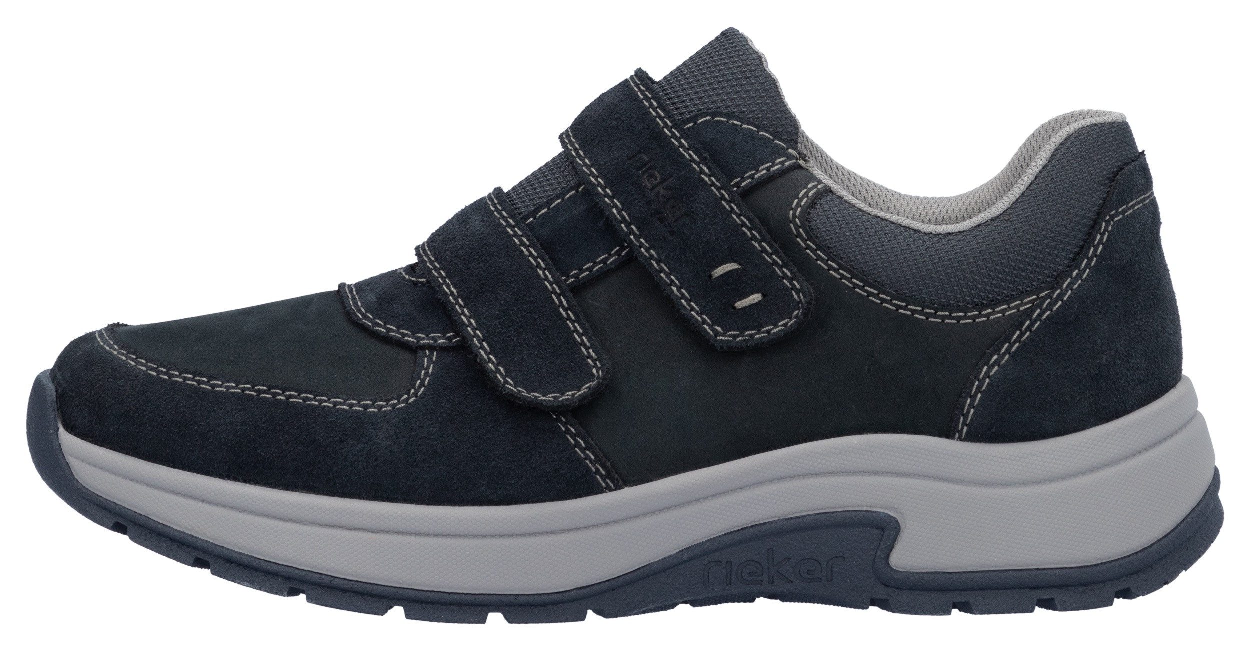 Rieker Klittenbandschoenen lage schoen, vrijetijdsschoen met uitneembare zachte inlegzool