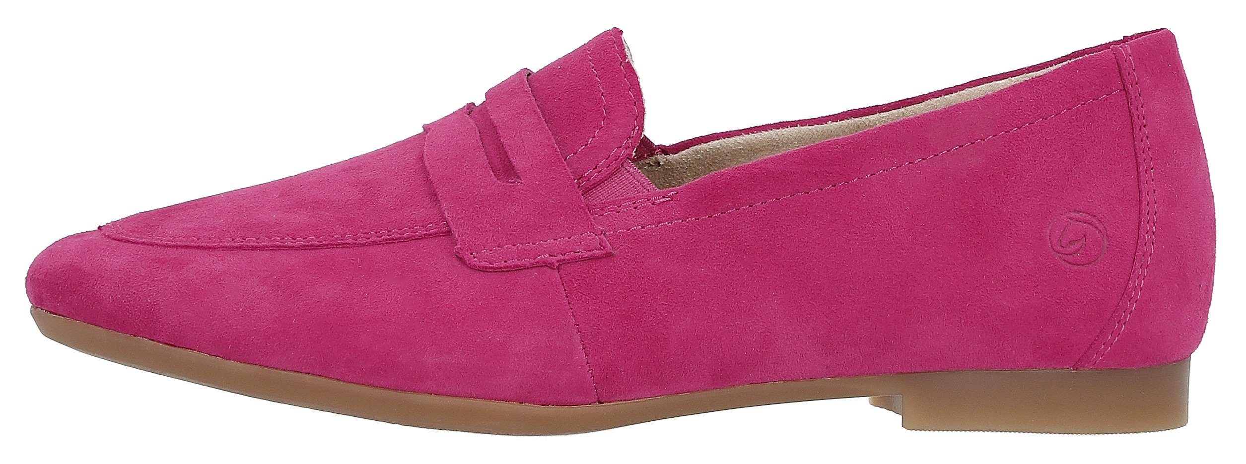 Remonte Loafers Slipper, business schoen met praktische elastiek