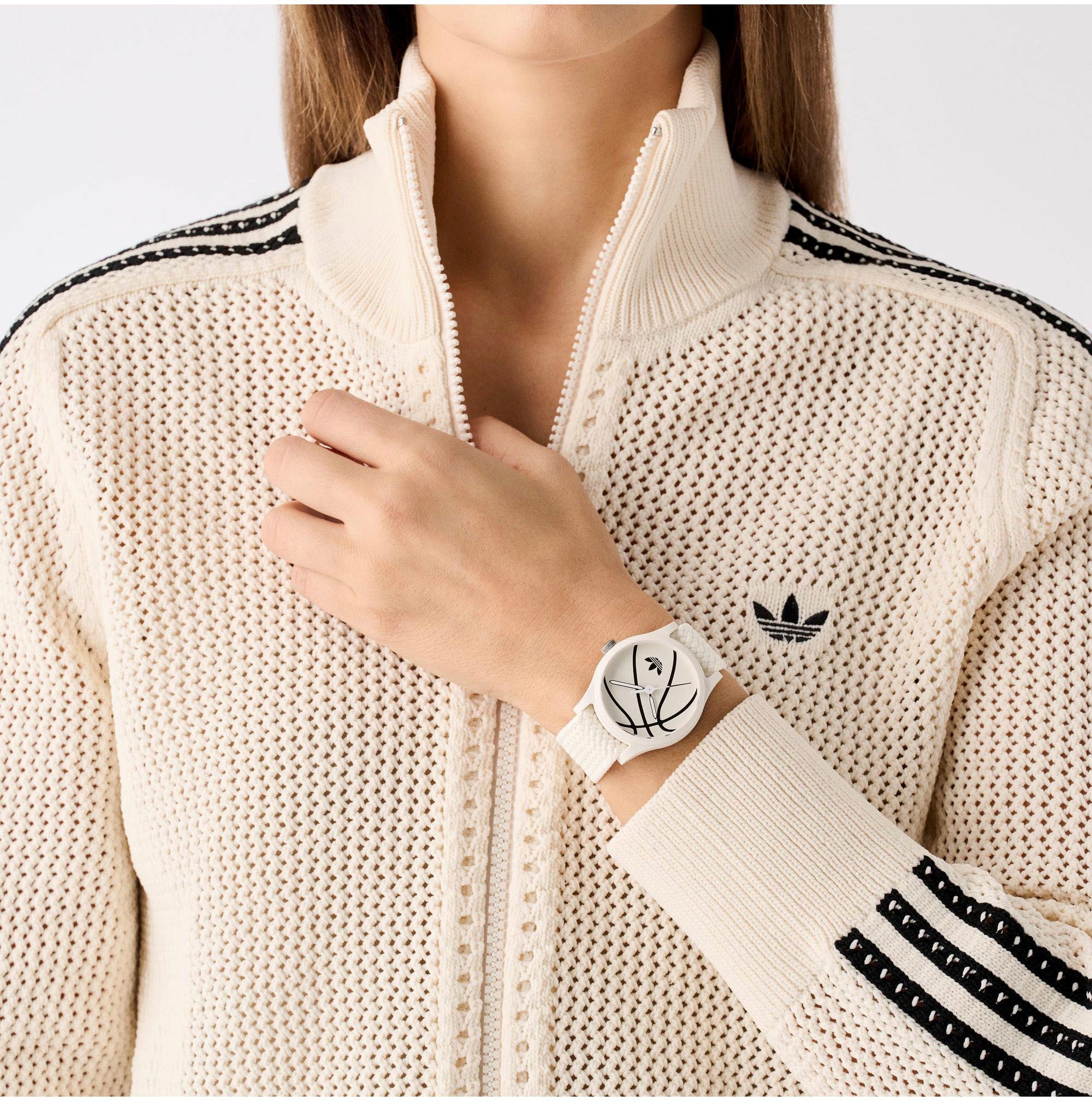 adidas Originals Kwartshorloge GAME ONE Polshorloge, herenhorloge, dameshorloge, nylon band, waterafstotend tot 5 bar