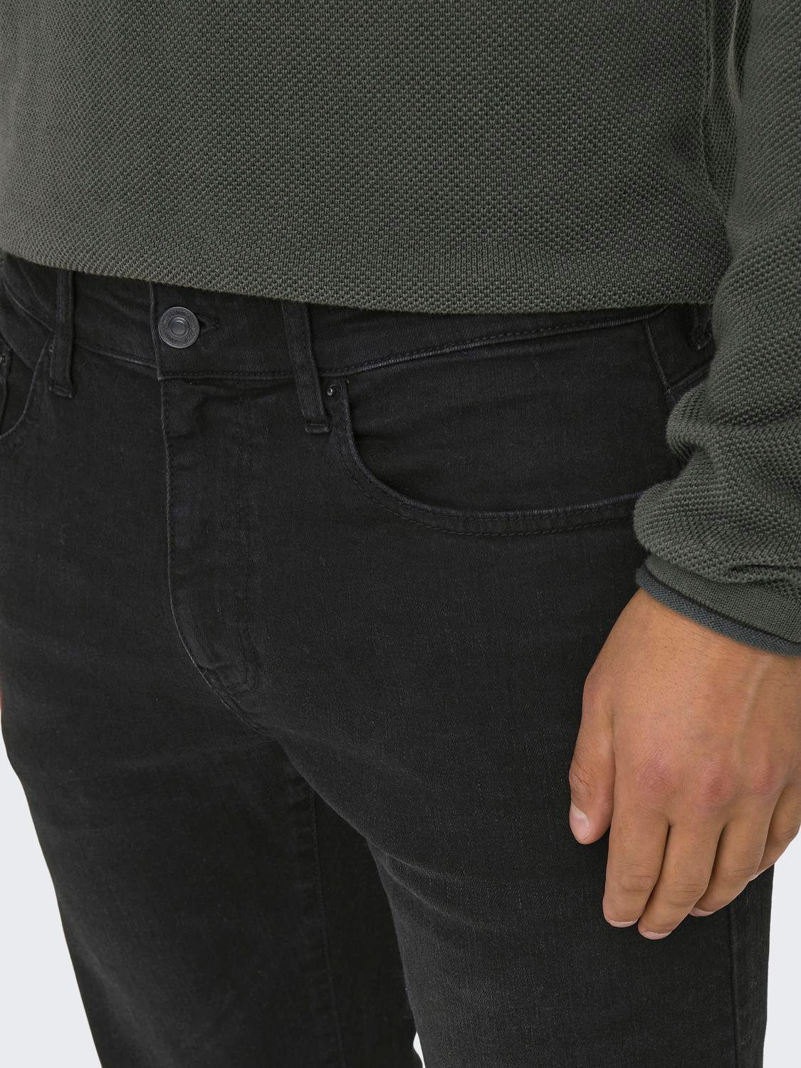 ONLY & SONS Regular fit jeans ONSWEFT REGULAR MAT DNM NOOS