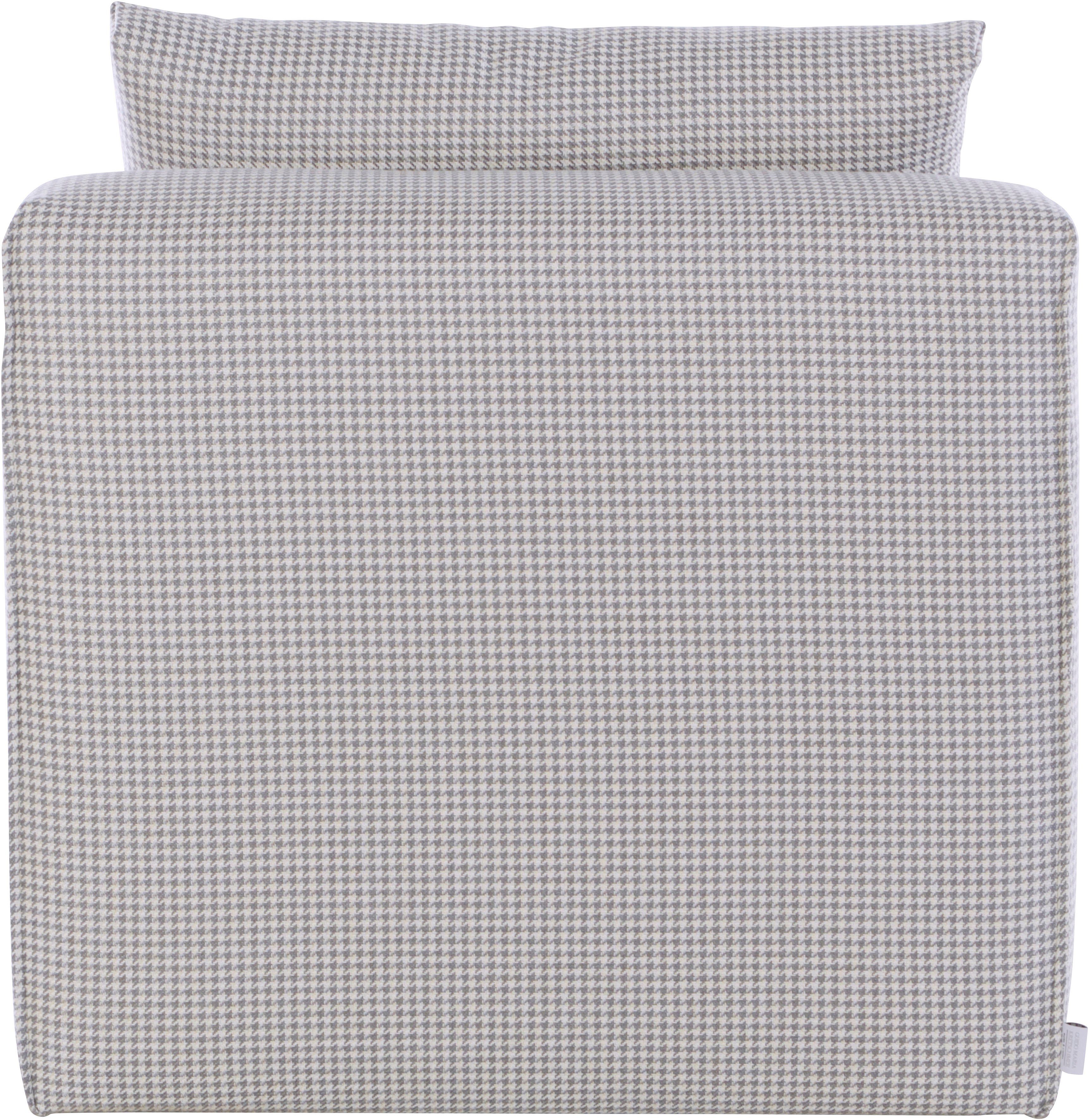 Guido Maria Kretschmer Home&Living Fauteuil Comfine Modulaire fauteuil om zelf samen te stellen, in 3 overtrekvarianten
