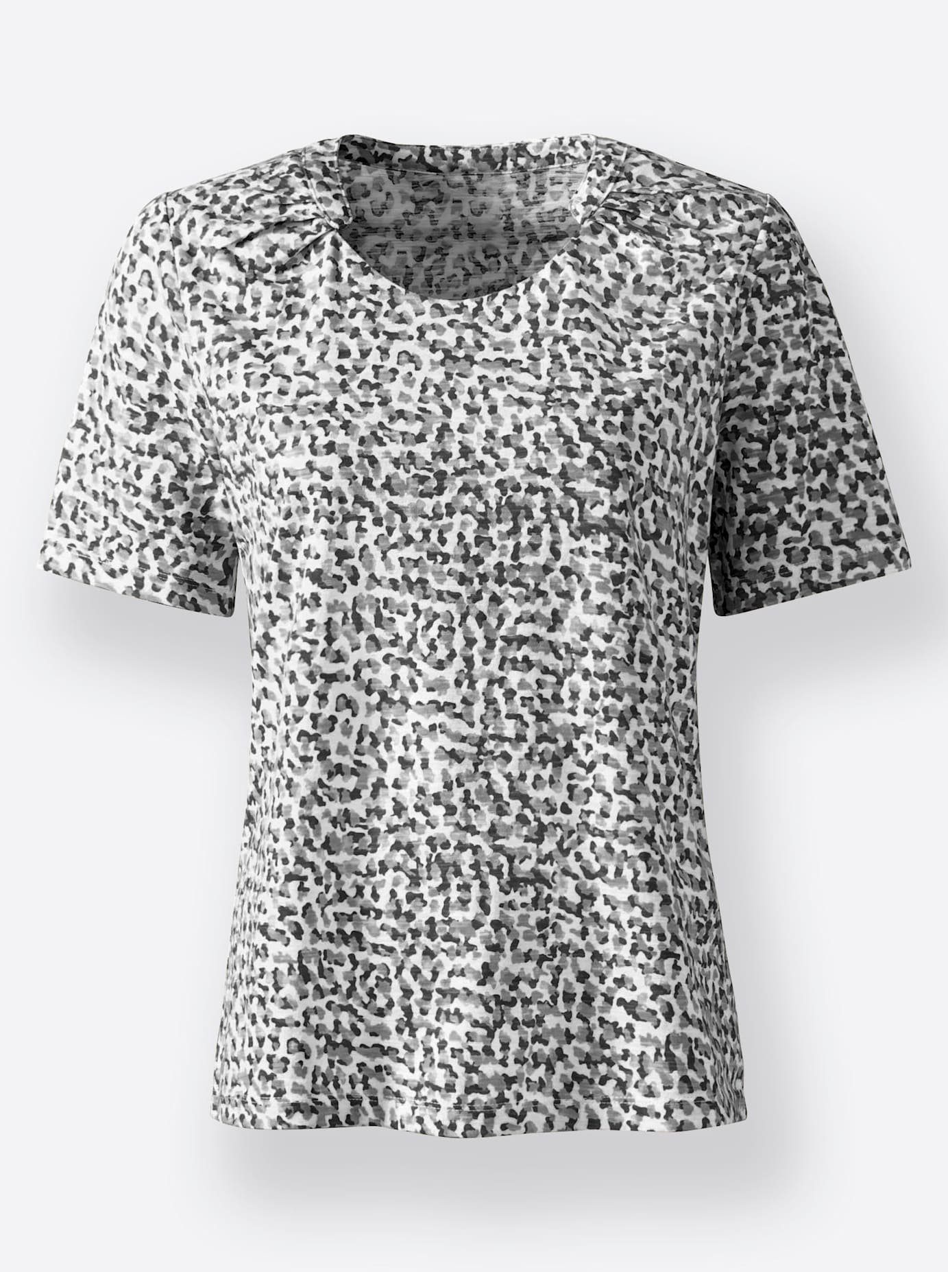 Classic Inspirationen Shirt met korte mouwen Shirt (1-delig) dames t-shirts maat 52 zwart
