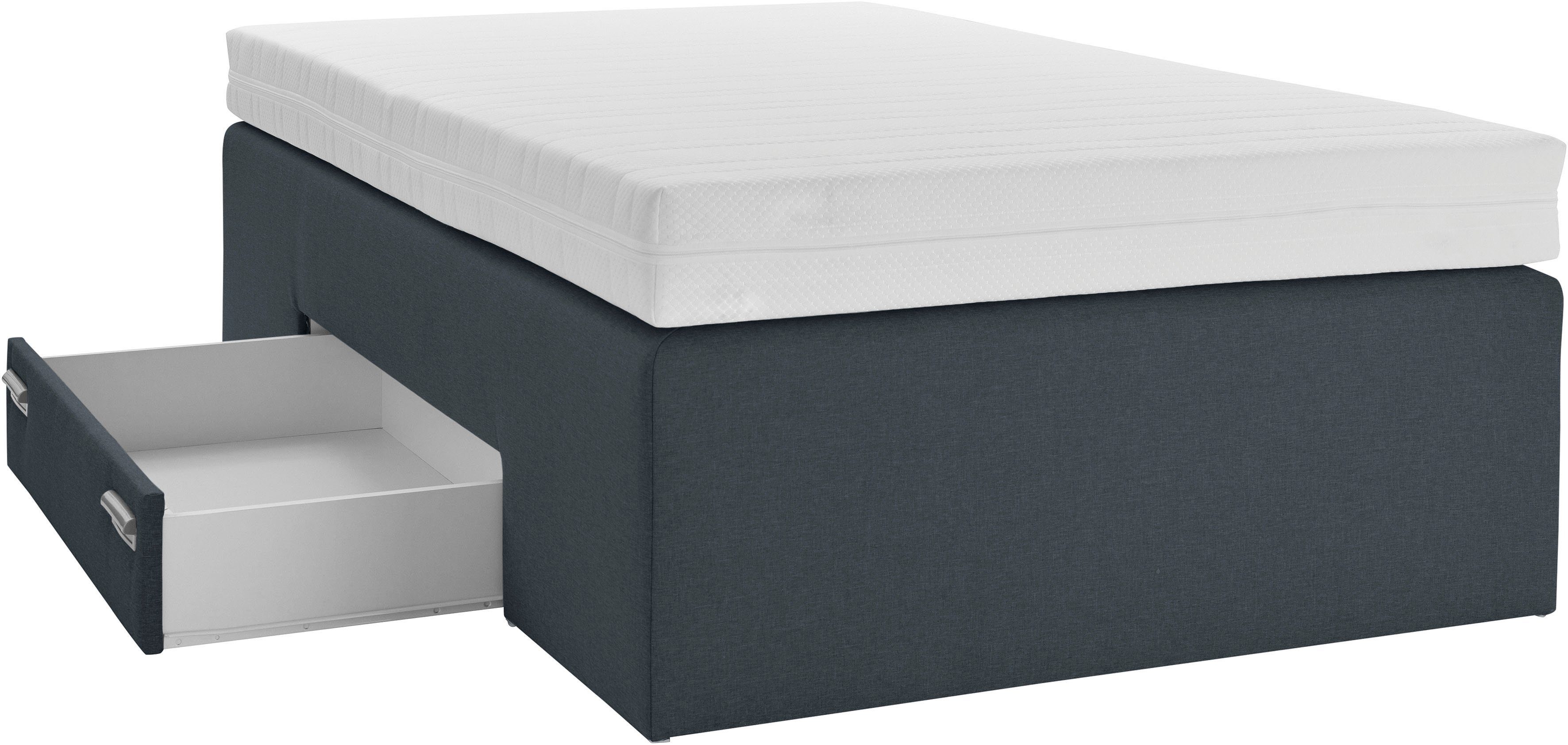 Westfalia Polsterbetten Boxspring met geïntegreerde lade, vrij plaatsbaar