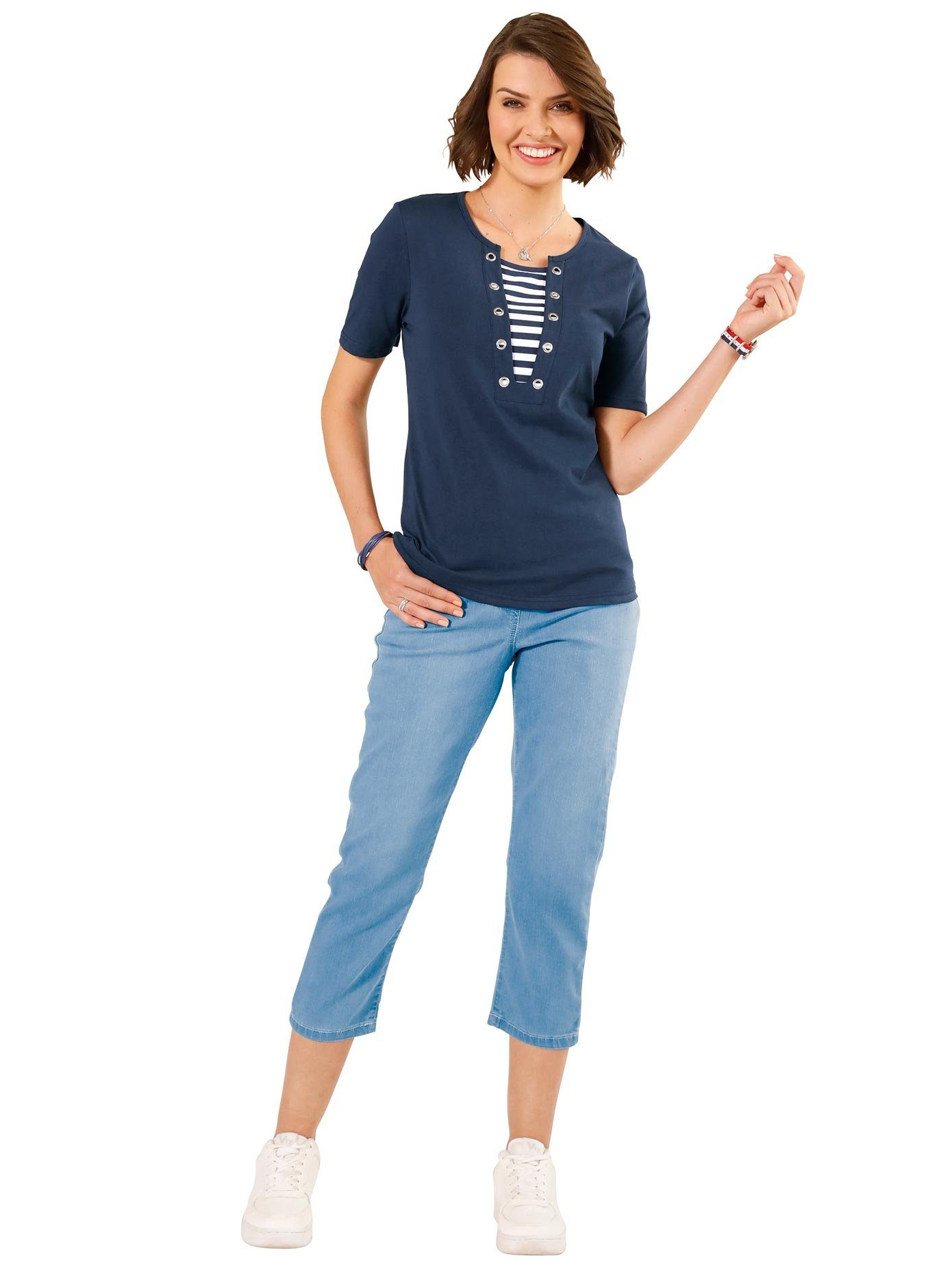 Classic Basics 3/4 jeans (1-delig)