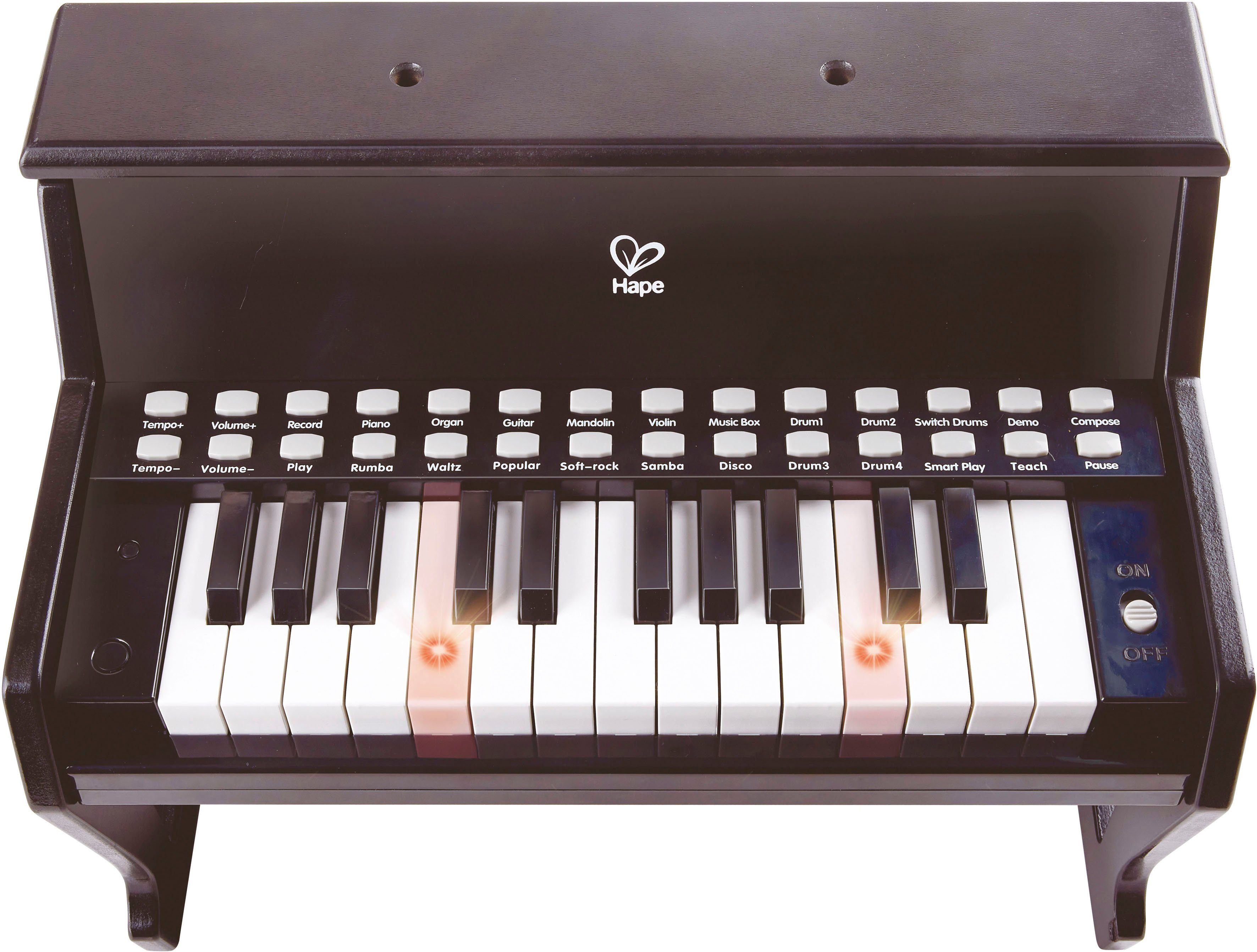 Hape Speelgoed-muziekinstrument Verlichte toetsen-piano FSC®- beschermt bos - wereldwijd