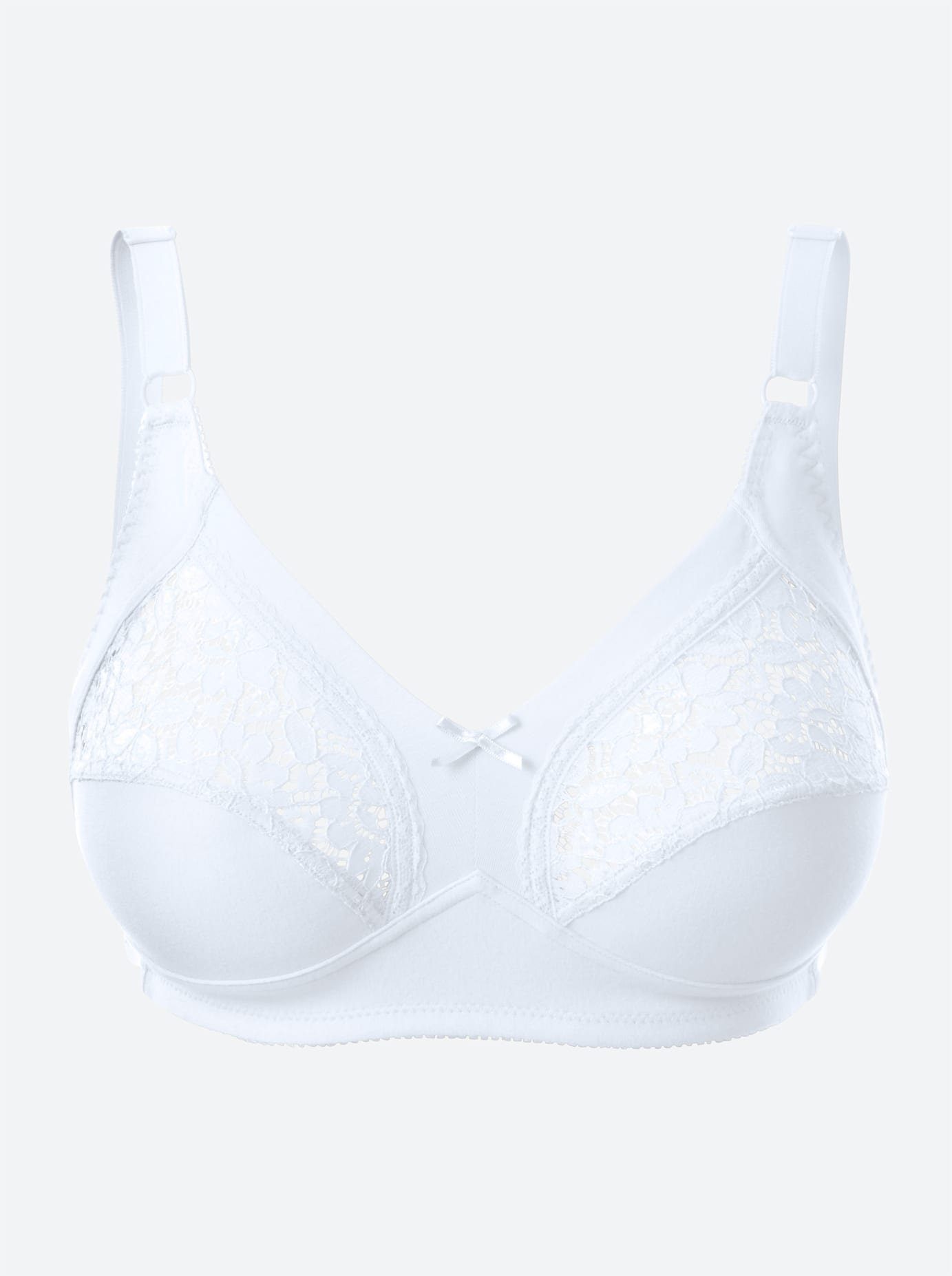 Naturana Bh zonder beugels (2-delig, Set van 2) dames bh's zonder beugel maat D D wit