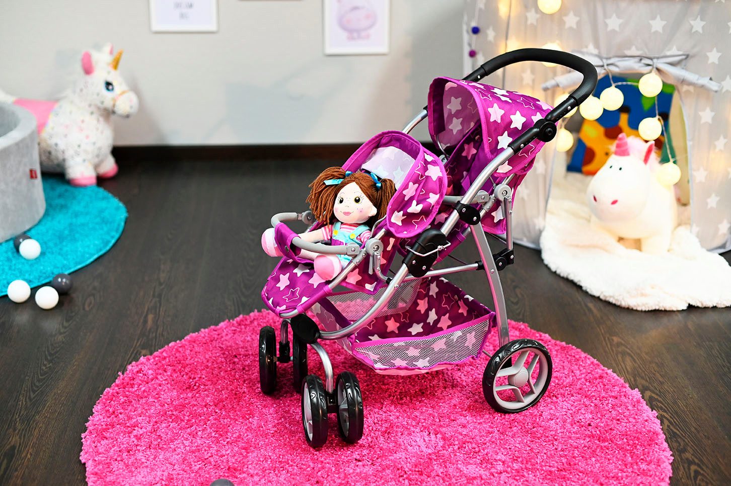 Knorrtoys® Poppen-duobuggy Milo
